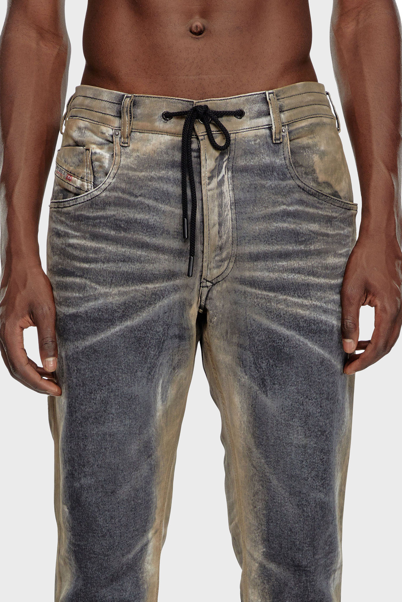 Мужские серые джинсы D-KROOLEY-B JOGG Sweat jeans 4