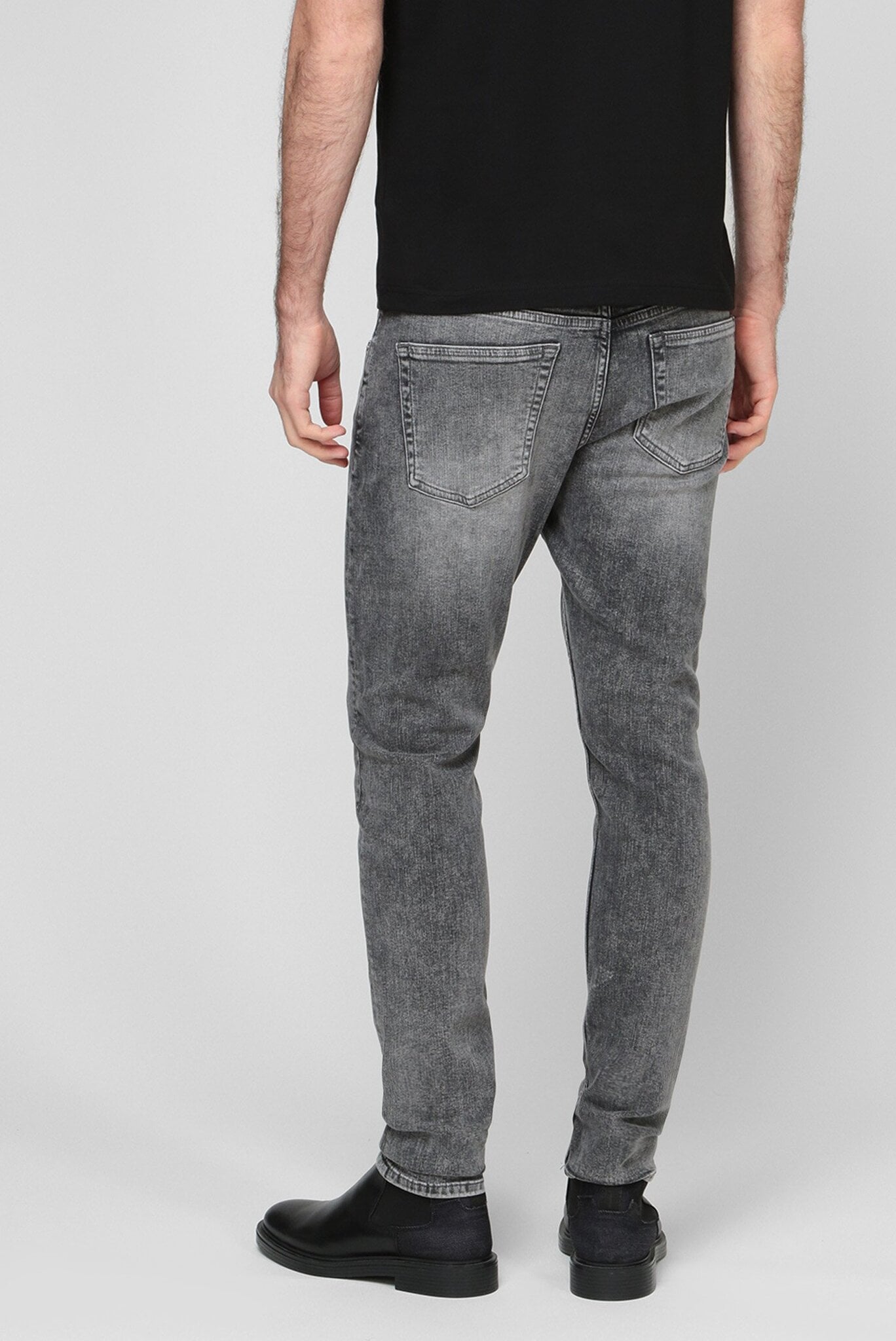 Мужские серые джинсы 3