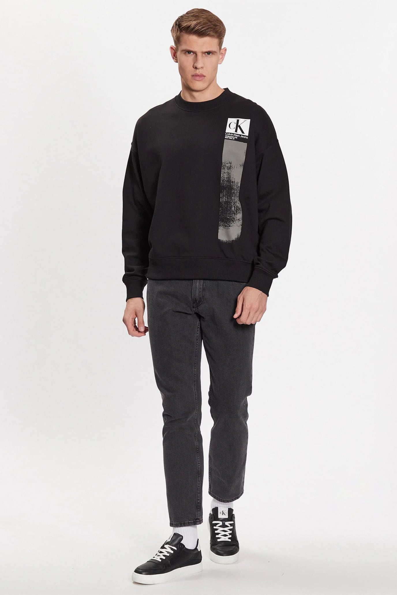 Свитшот BRUSHSTROKE CREW NECK 2