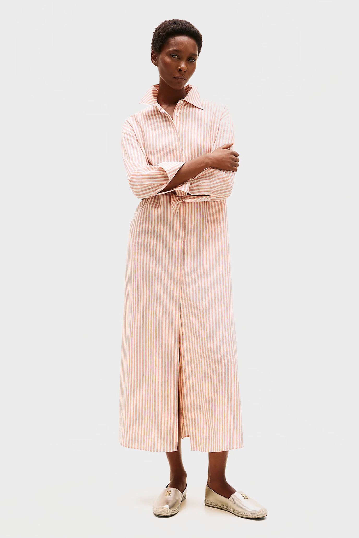 Эспадрильи TH LOGO METALLIC LEATHER ESPAD 7