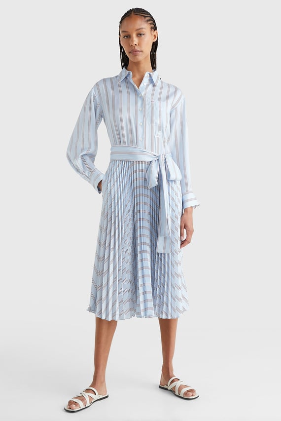 Платье THL STRIPE SHIRT DRESS