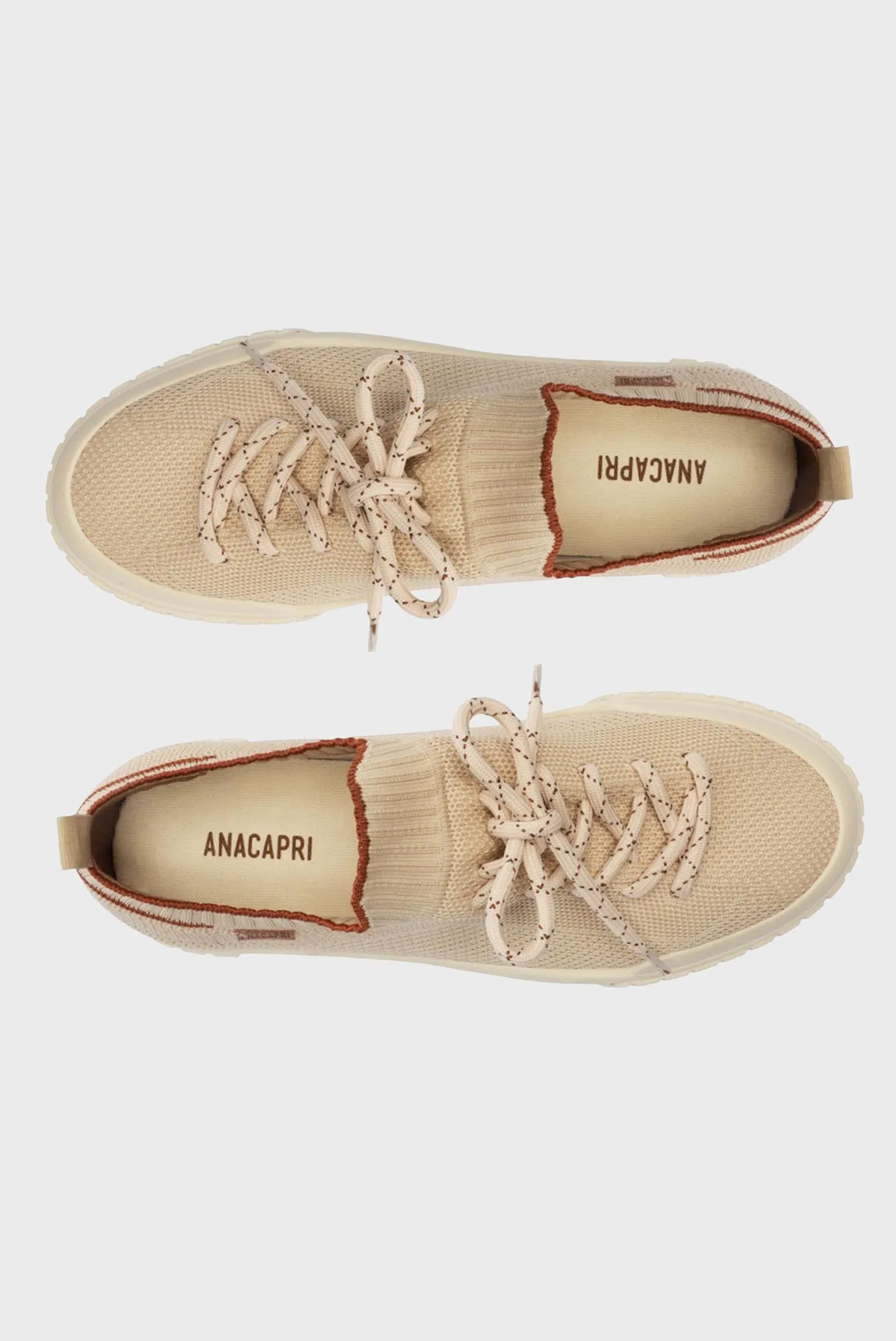 Кеды CALC-FSR  KNIT GORGURAO  |CRU-CUOIO CRU 4