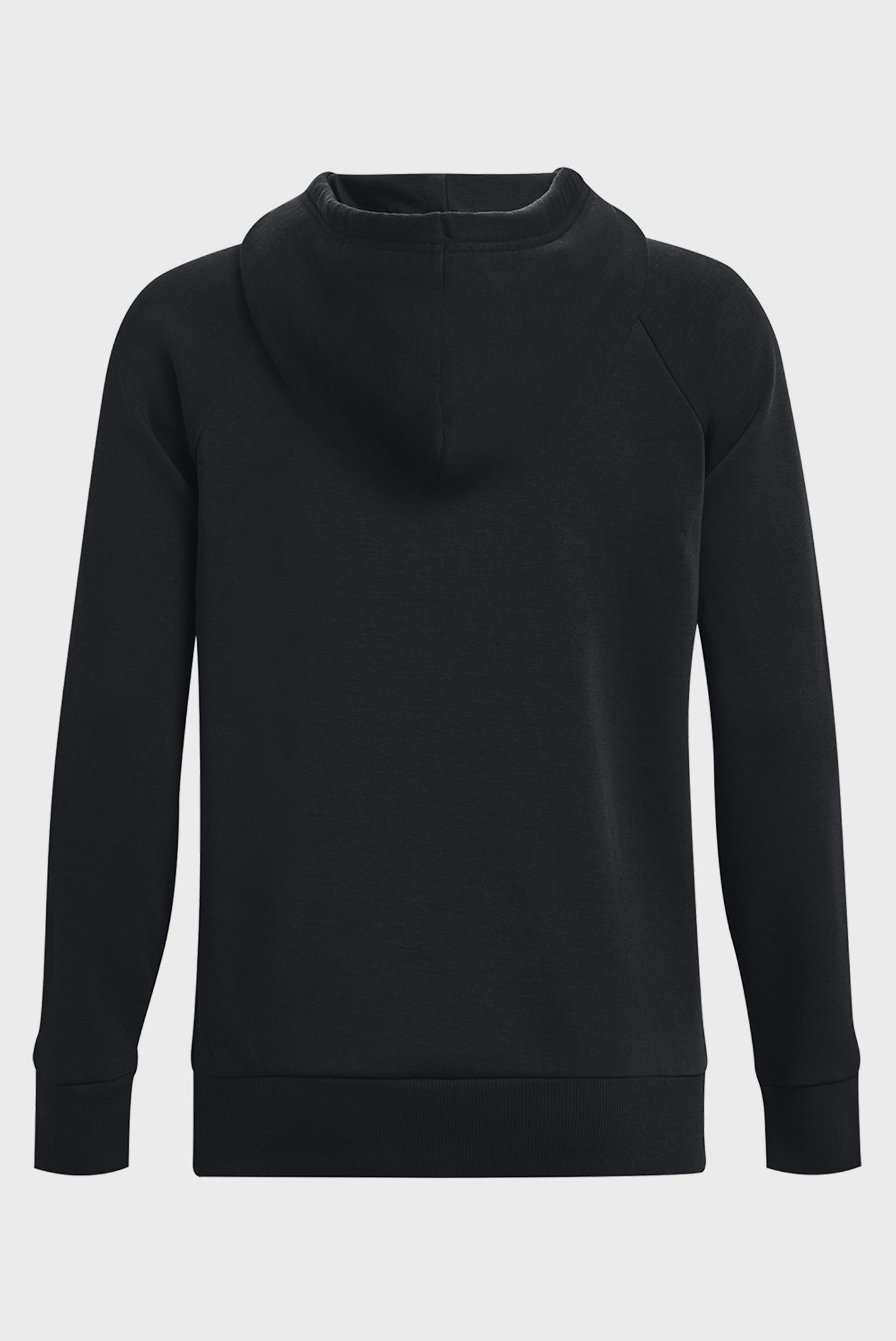 Женское черное худи UA Rival Fleece Big Logo Hdy 6
