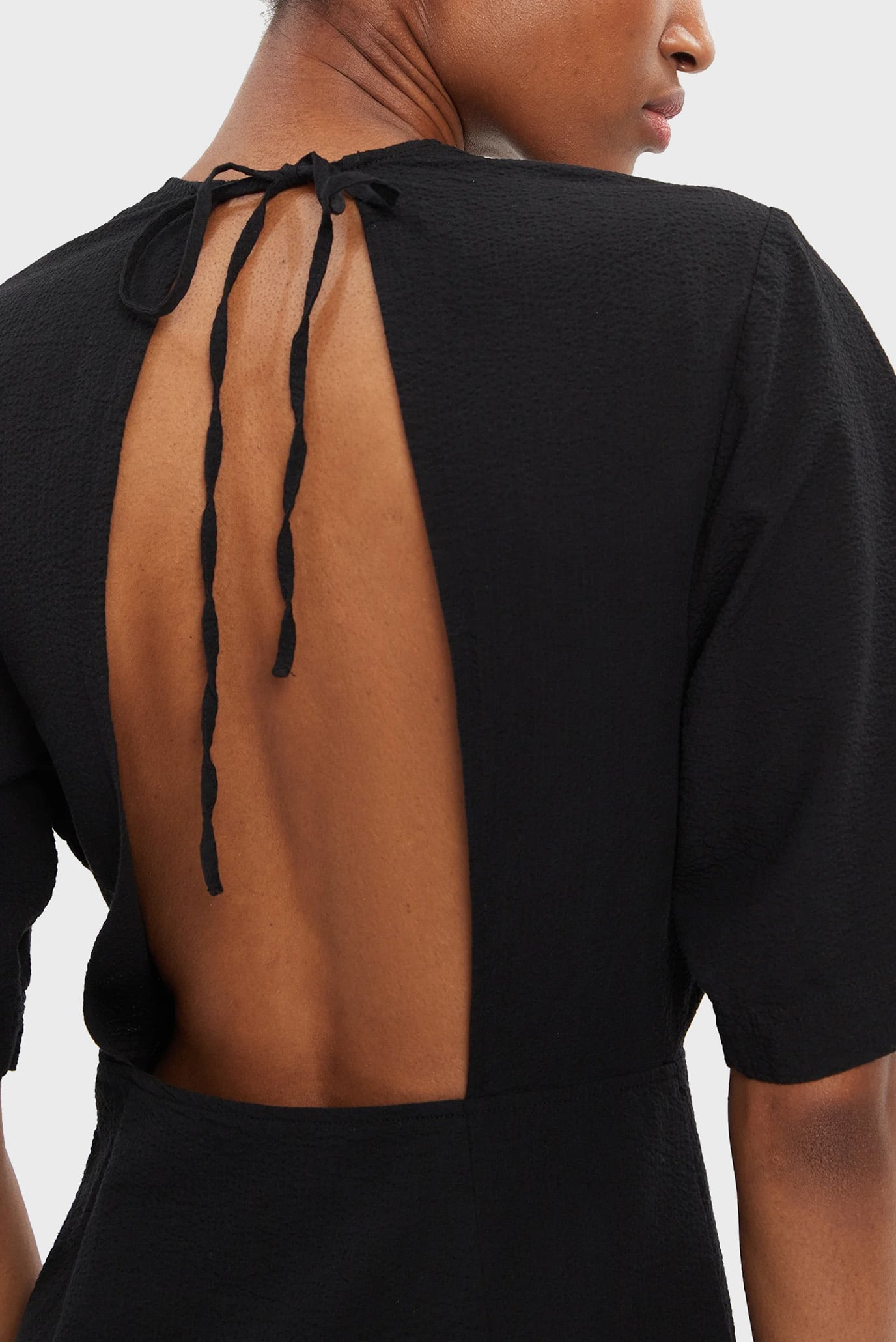 Платье BACK DETAIL SEERSUCKER DRESS 4