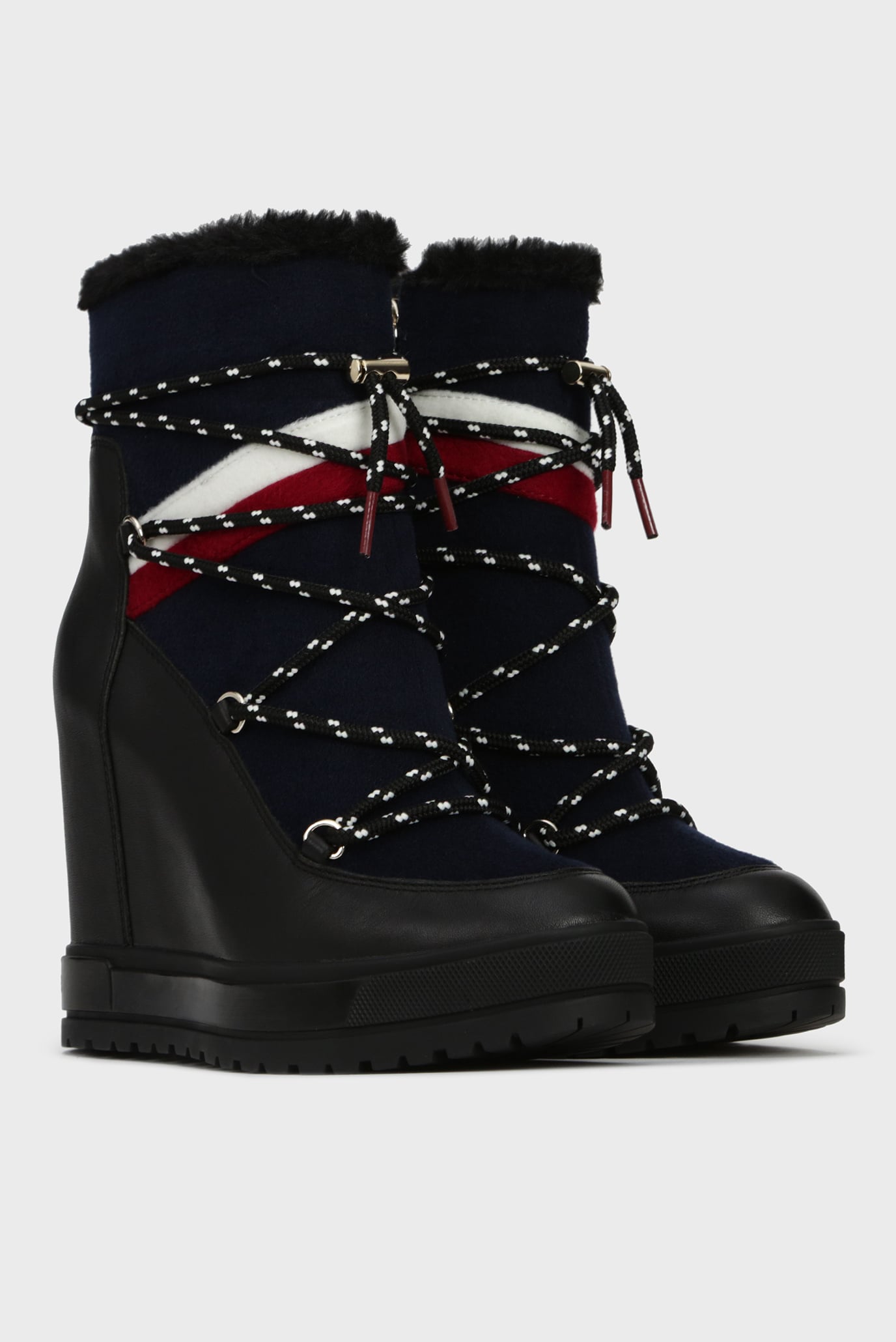 Женские черные кожаные ботильоны 7