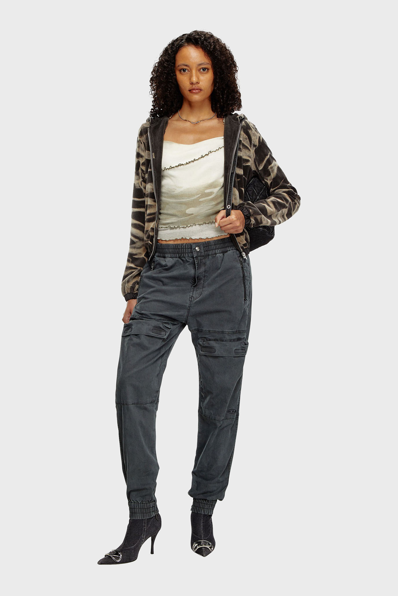 Женские темно-серые карго P-RIDE 2