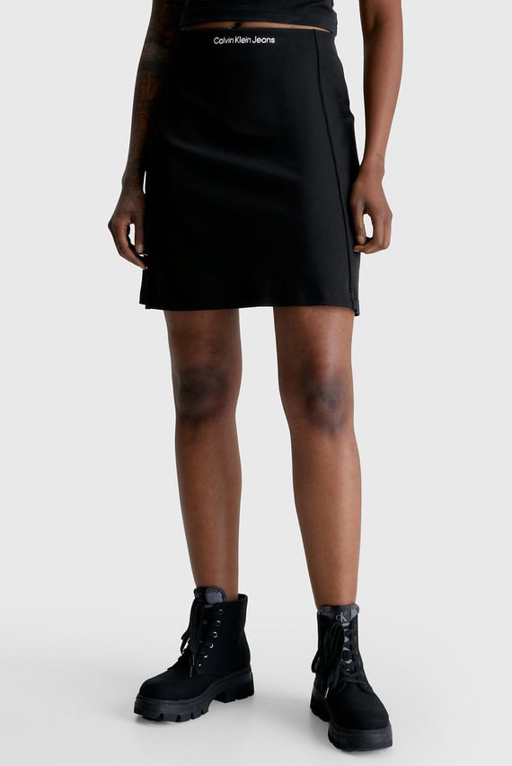 Юбка RIB MIX MILANO A-LINE MINI SKIRT Calvin Klein Jeans Юбка RIB MIX MILANO A-LINE MINI SKIRT Calvin Klein Jeans