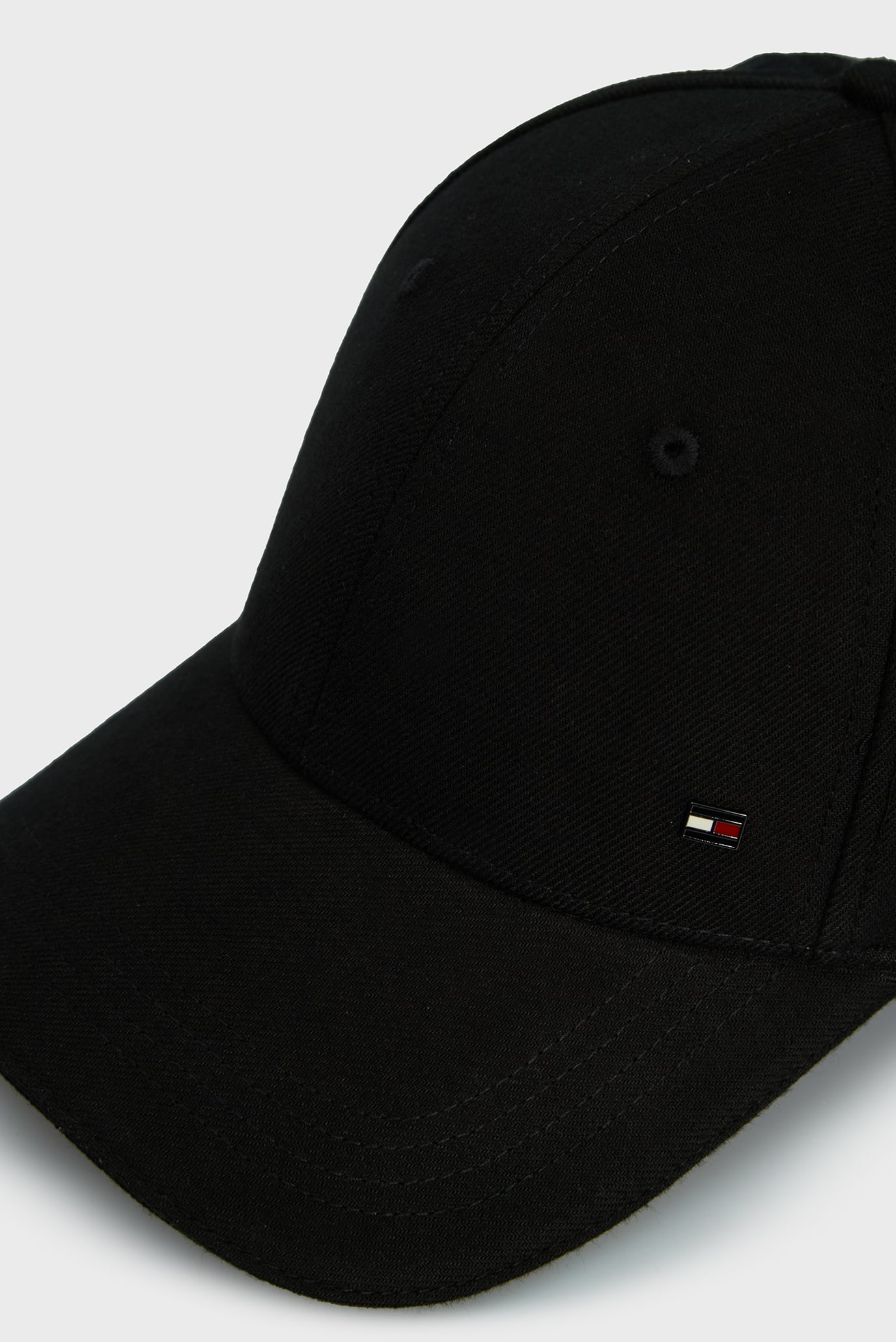 Мужская черная кепка CORP FLANNEL 6 3