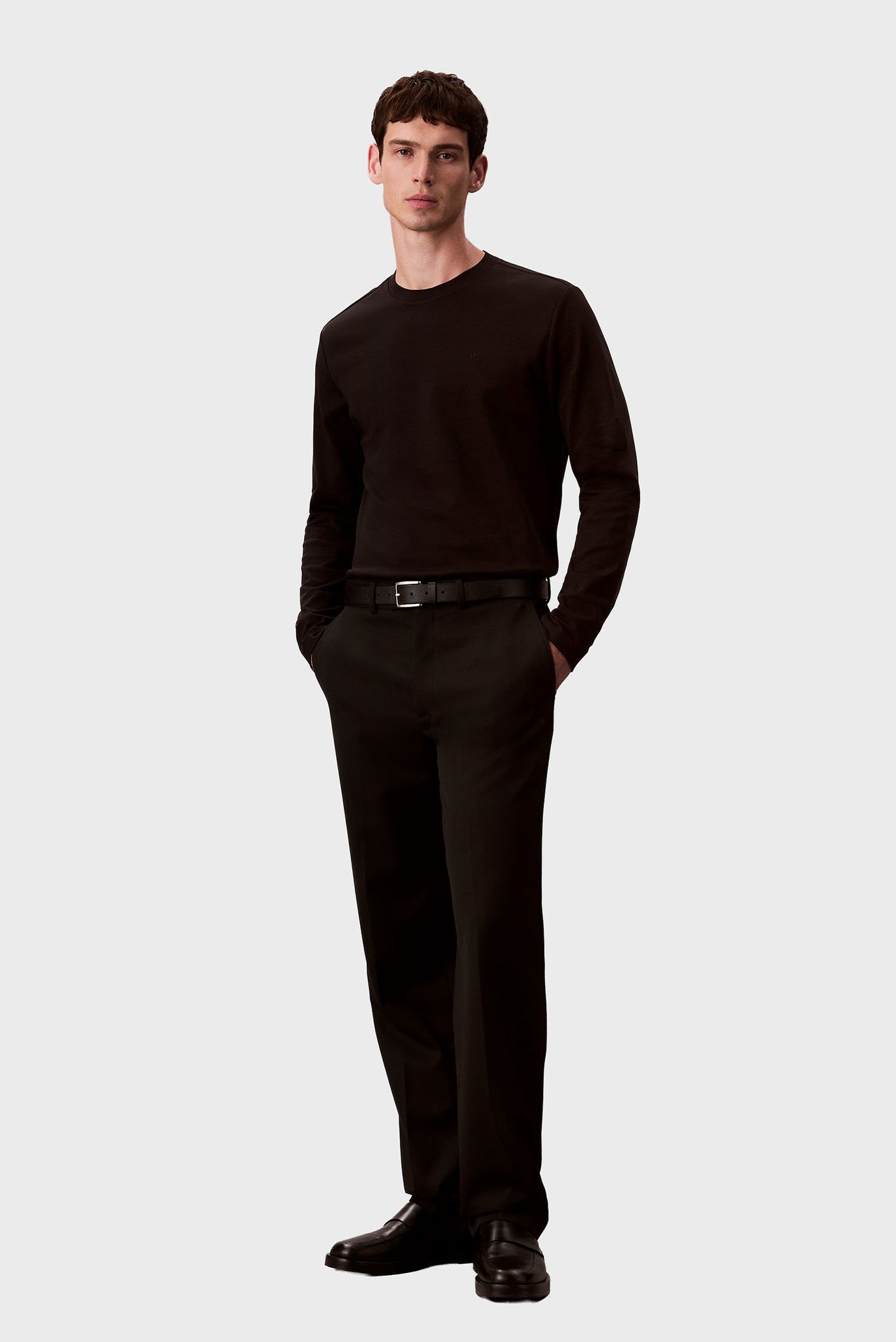 Лонгслив LS LUXE INTERLOCK COTTON CREWNK 2