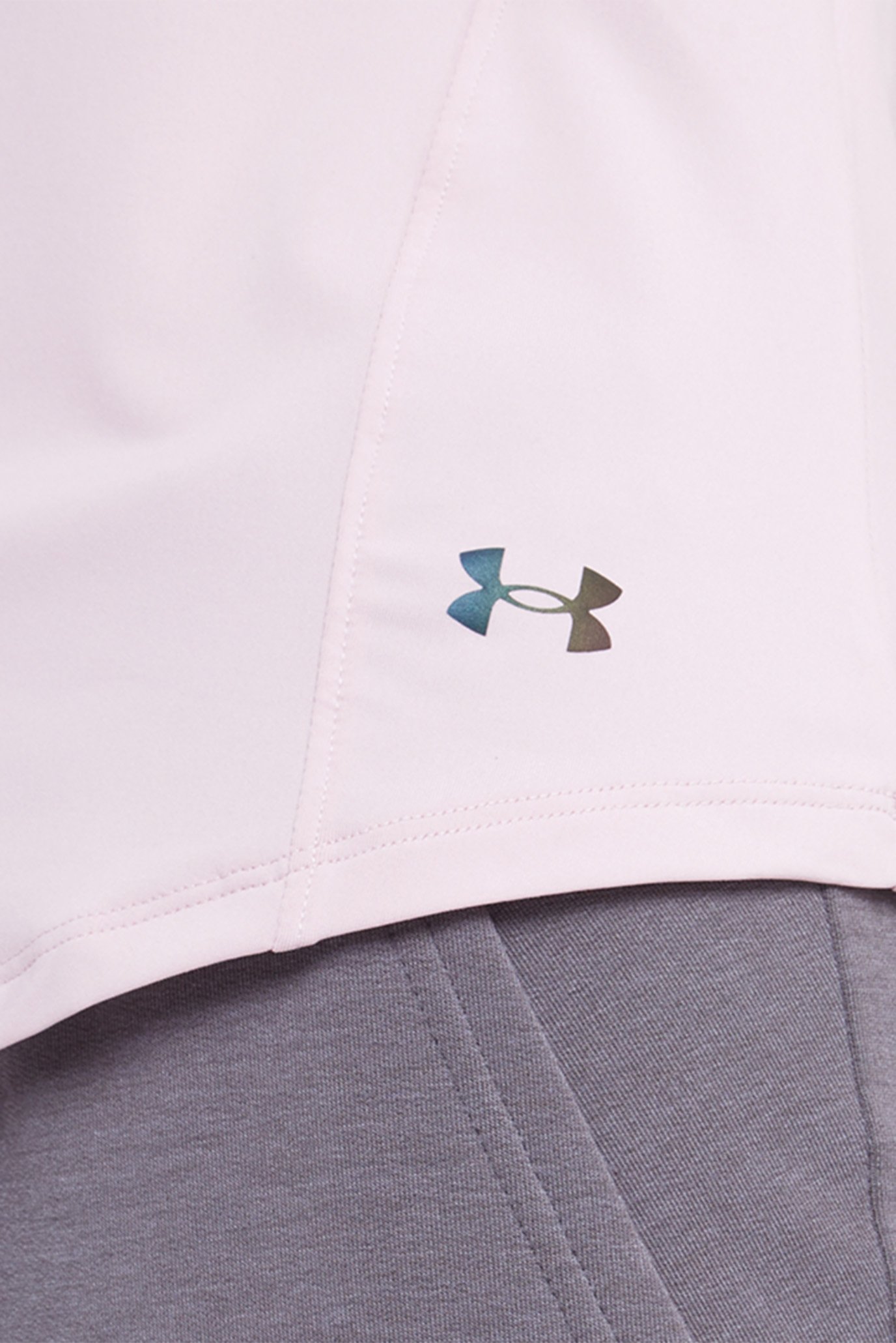 Женская розовая футболка UA Rush SS 5