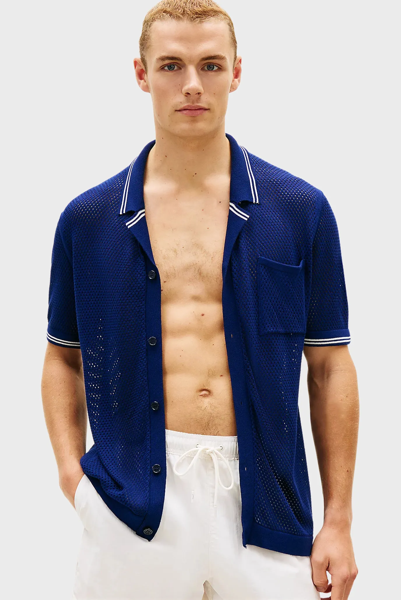 Футболка OPEN KNIT SHIRT 1