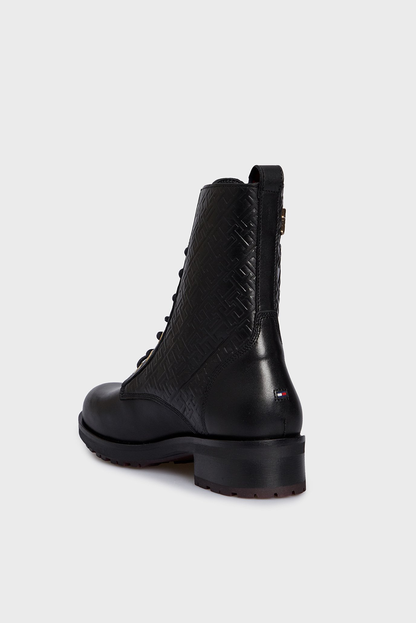 Ботинки TH MONOGRAM BIKER BOOTTommy Hilfiger Ботинки TH MONOGRAM BIKER BOOT 8