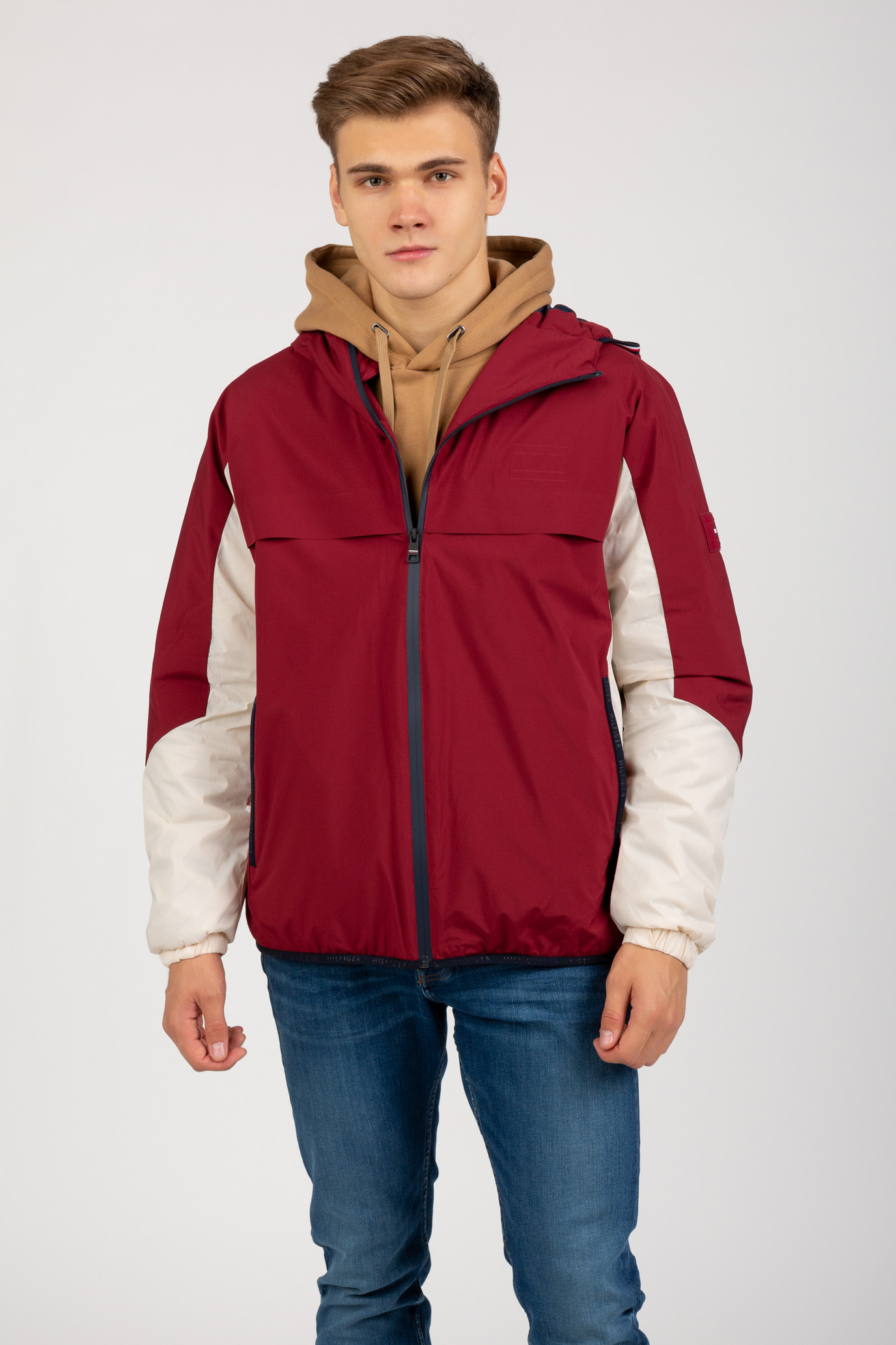 Куртка демисезонная TECH HOODED COLORBLOCK JACKET 1