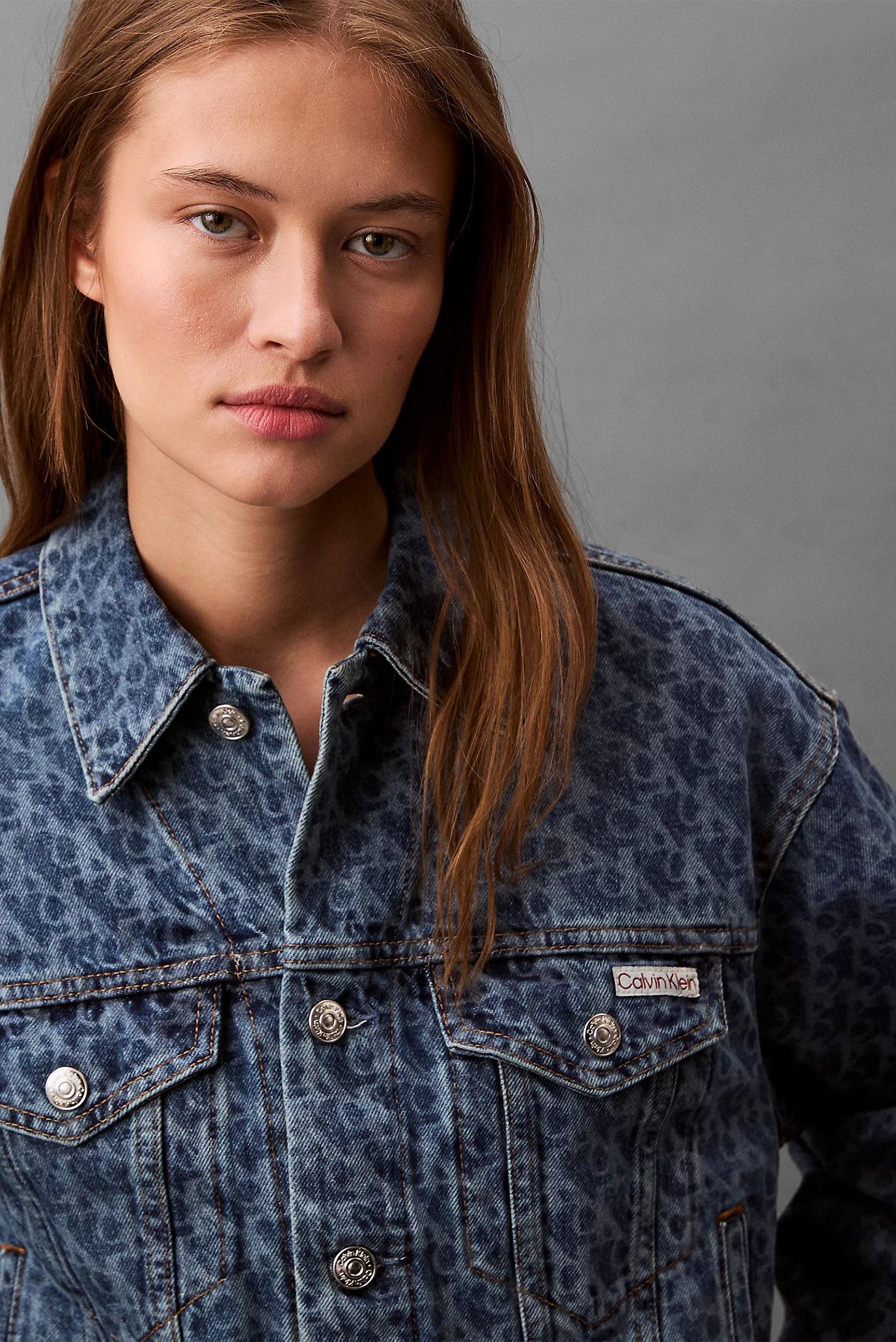 Куртка джинсовая WMNS 90s TRUCKER AOP JACKET MARQ 4