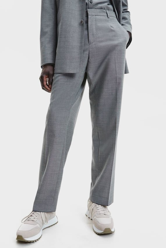 Брюки TWO TONE STRAIGHT LEG PANTS Calvin Klein Брюки TWO TONE STRAIGHT LEG PANTS Calvin Klein