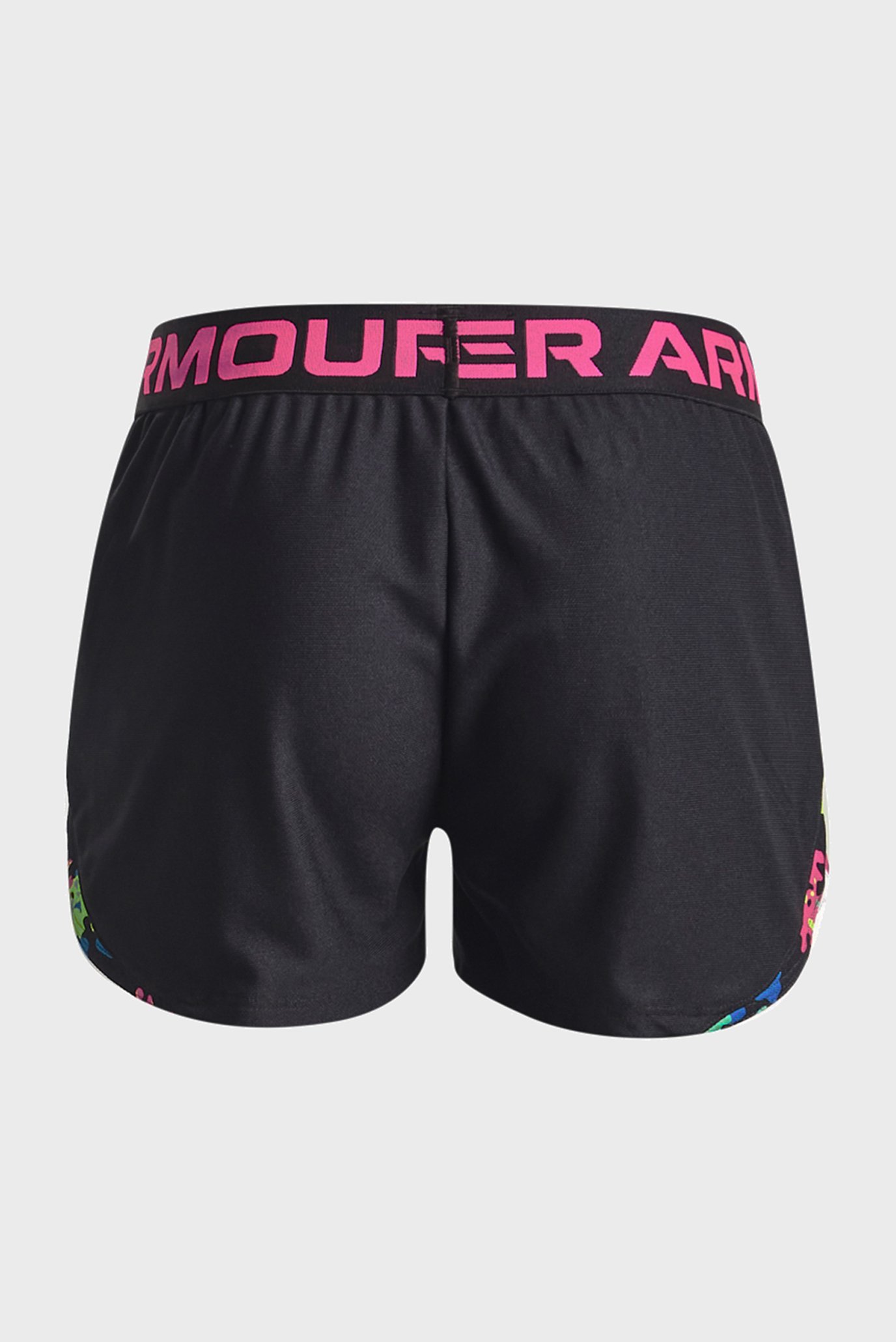 Детские черные шорты Play Up Tri Color Short 2