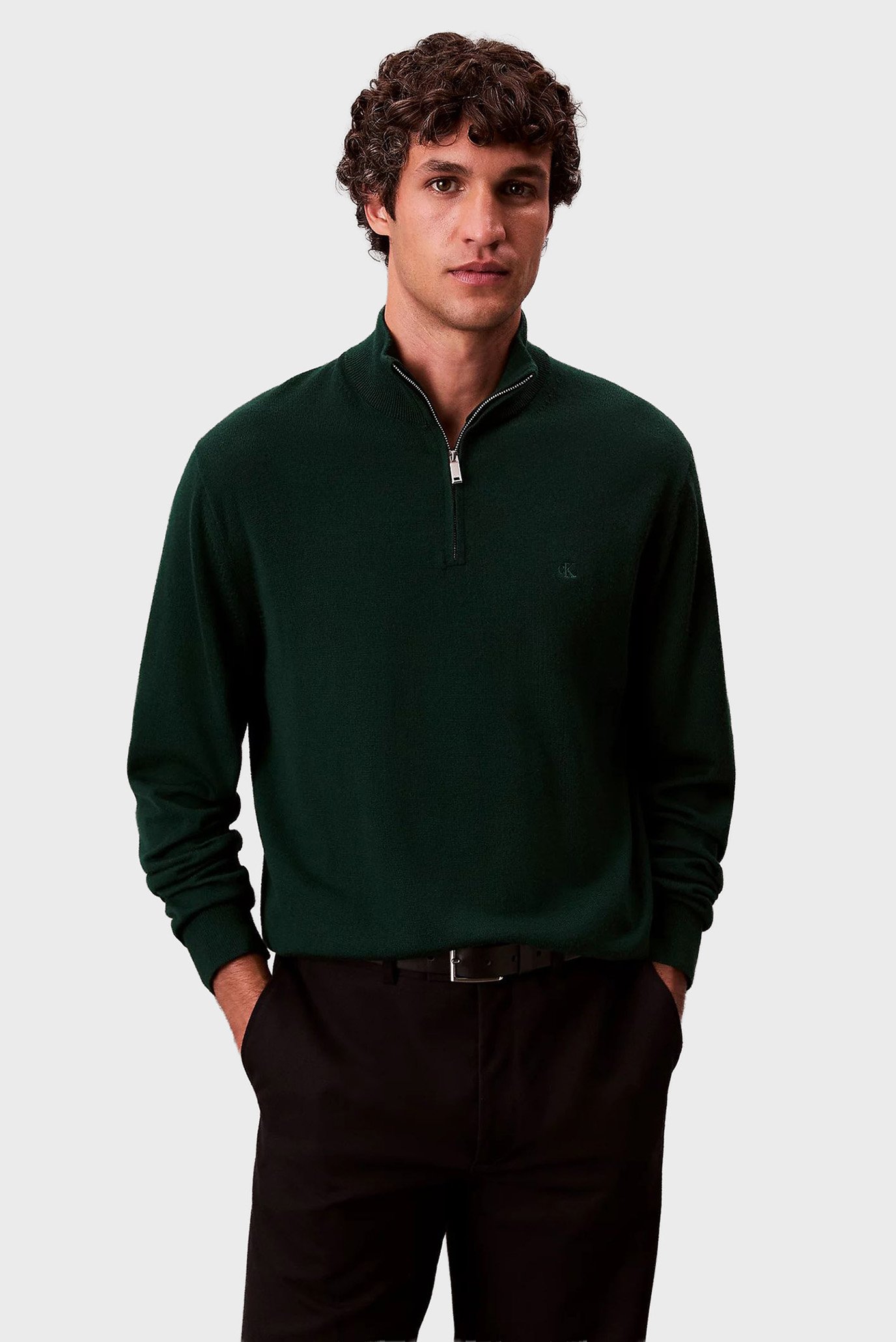 Свитер LS 100% MERINO QZ 14GG 1