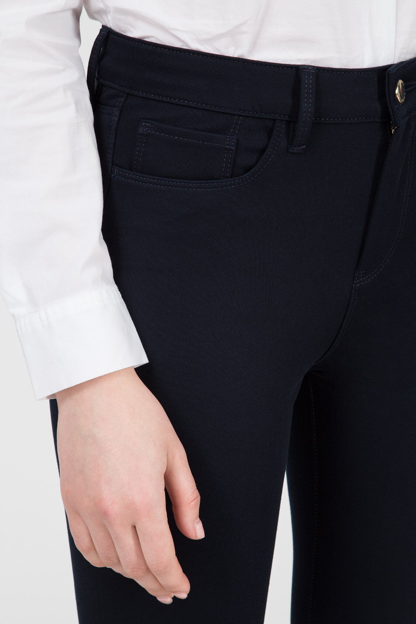 Женские темно-синие брюки JAZLYN 4