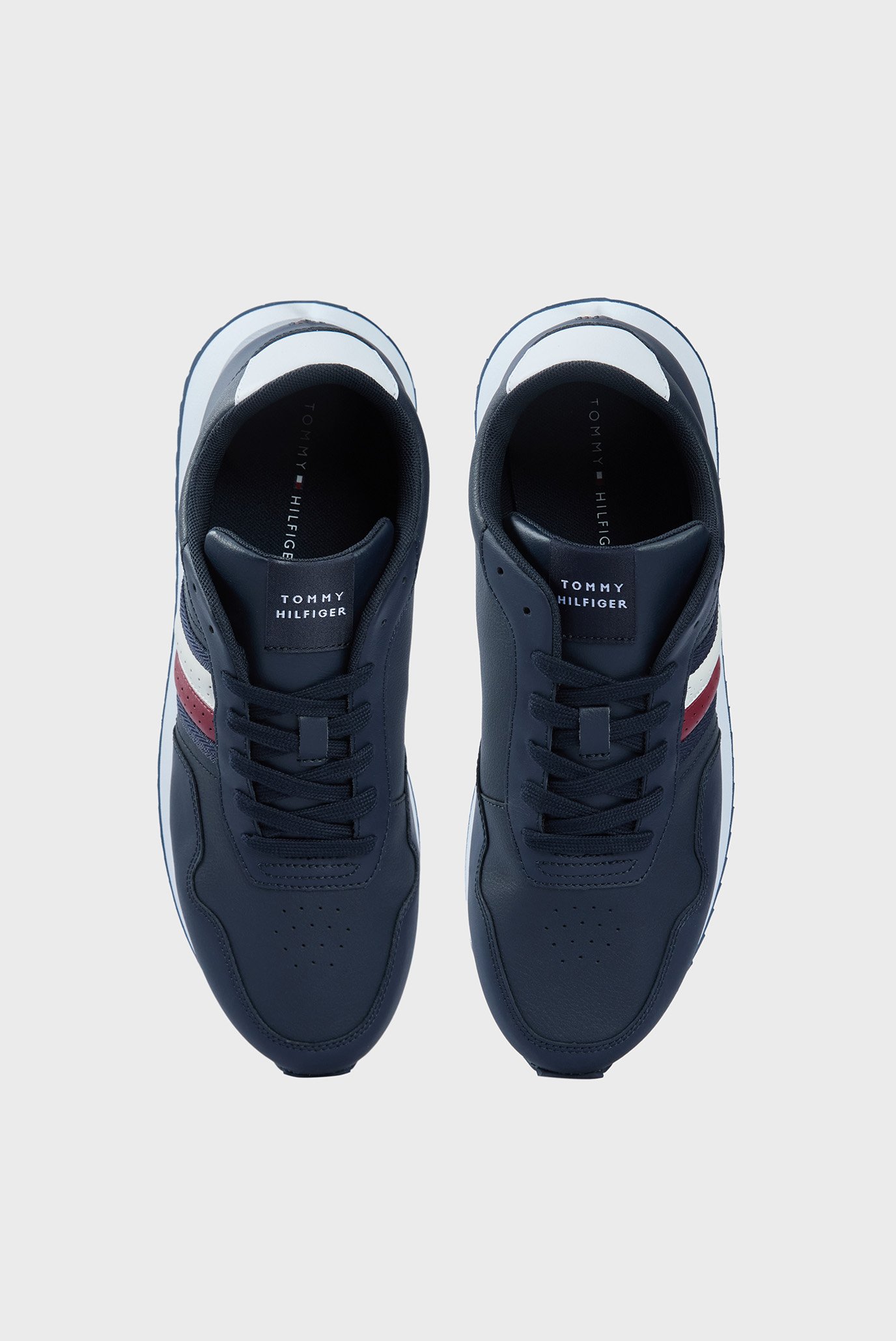 Мужские темно-синие кожаные кроссовки RUNNER EVO LTH MIX ESS 4