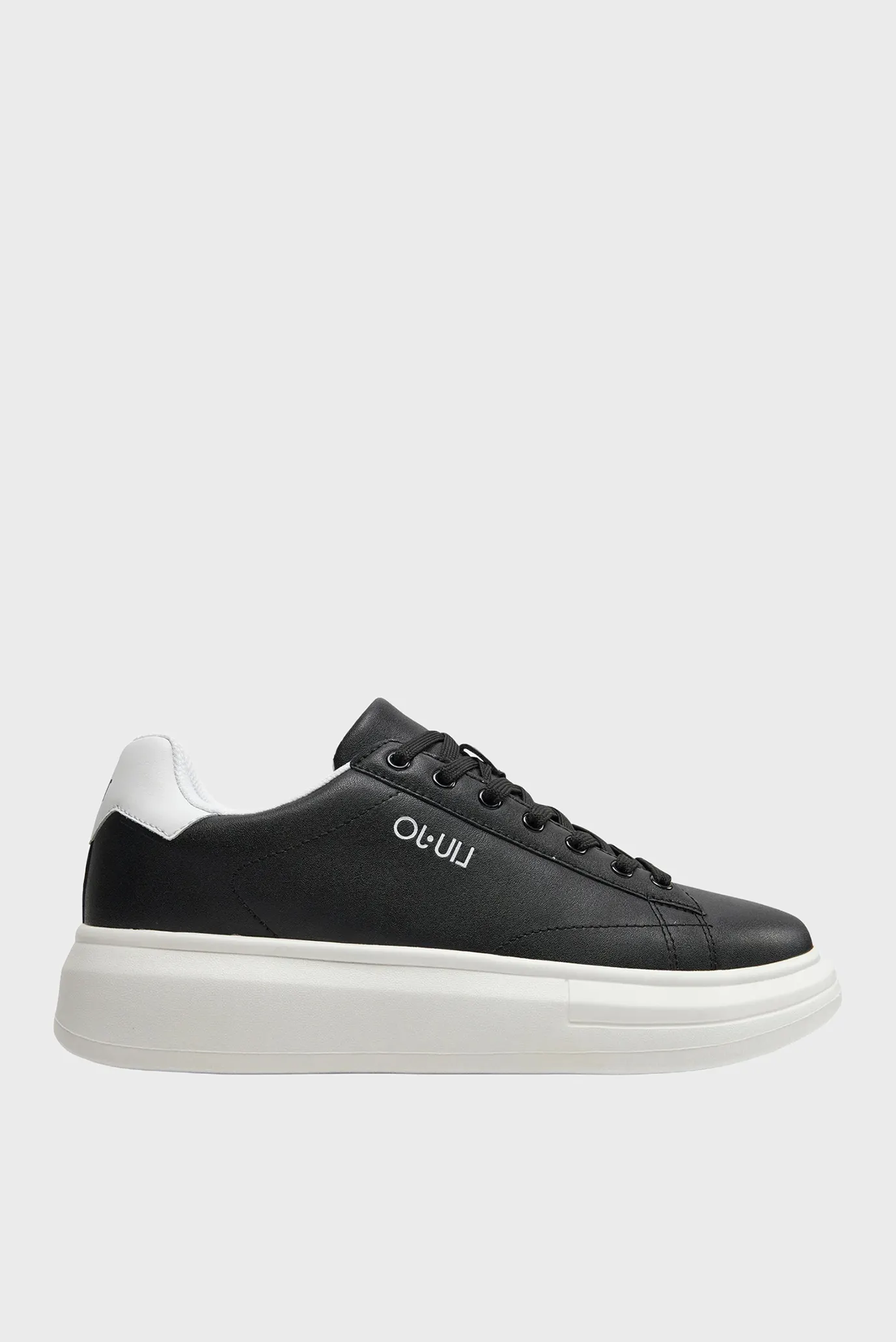 Кроссовки BIG 01 - SNEAKER LEATHER BLACK WHITE 5