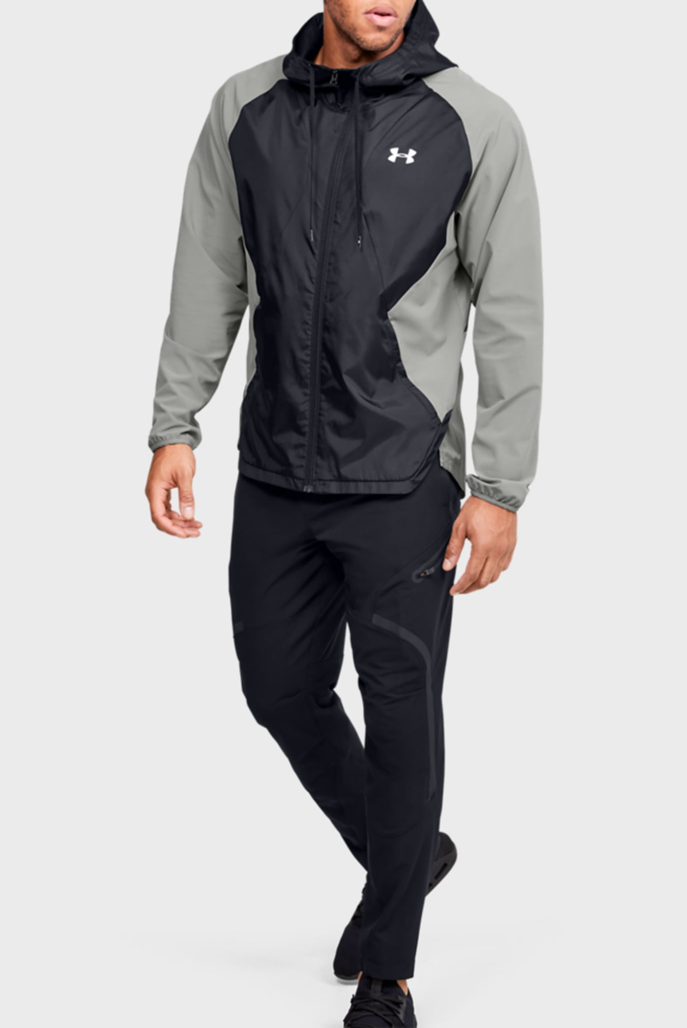 Мужские черные спортивные брюки UA FLEX WOVEN 10