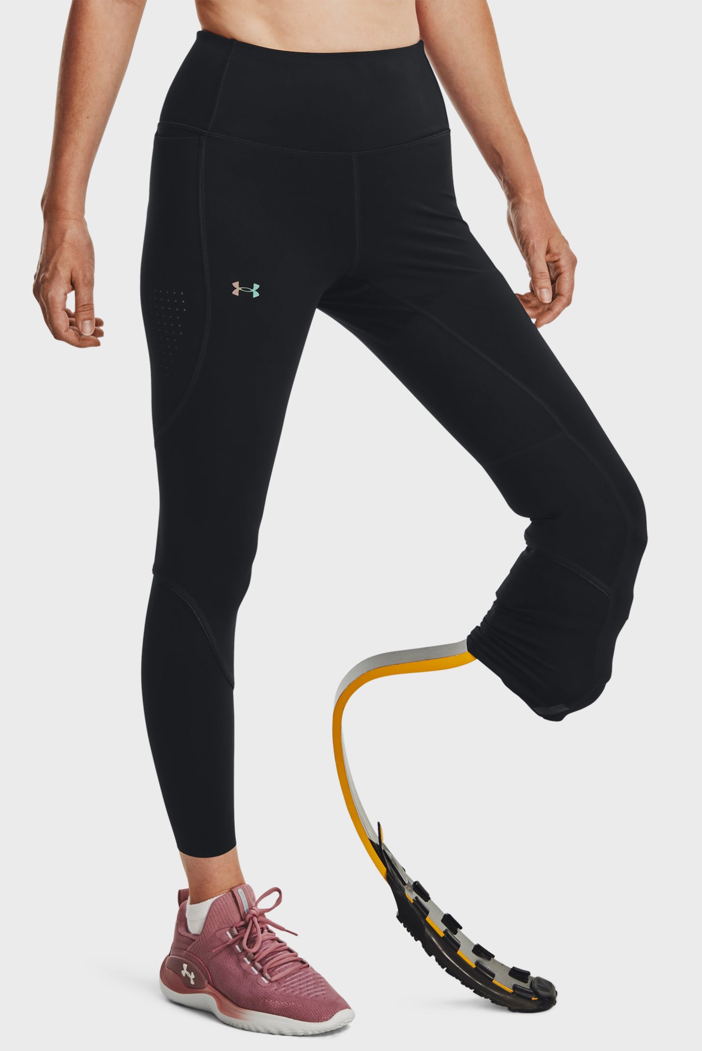 Женские черные тайтсы UA SF Rush Ank Leg PerfUnder Armour Женские черные тайтсы UA SF Rush Ank Leg Perf 8