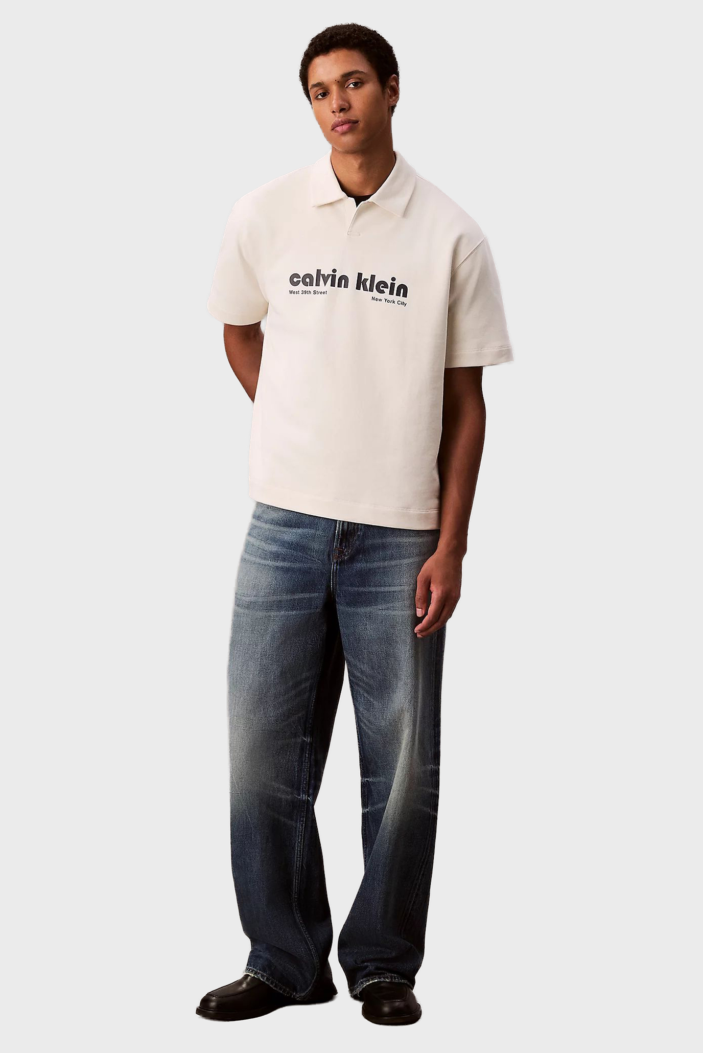 Поло/SS PREMIUM TERRY RELAXED POLOCalvin Klein Jeans Поло/SS PREMIUM TERRY RELAXED POLO 2