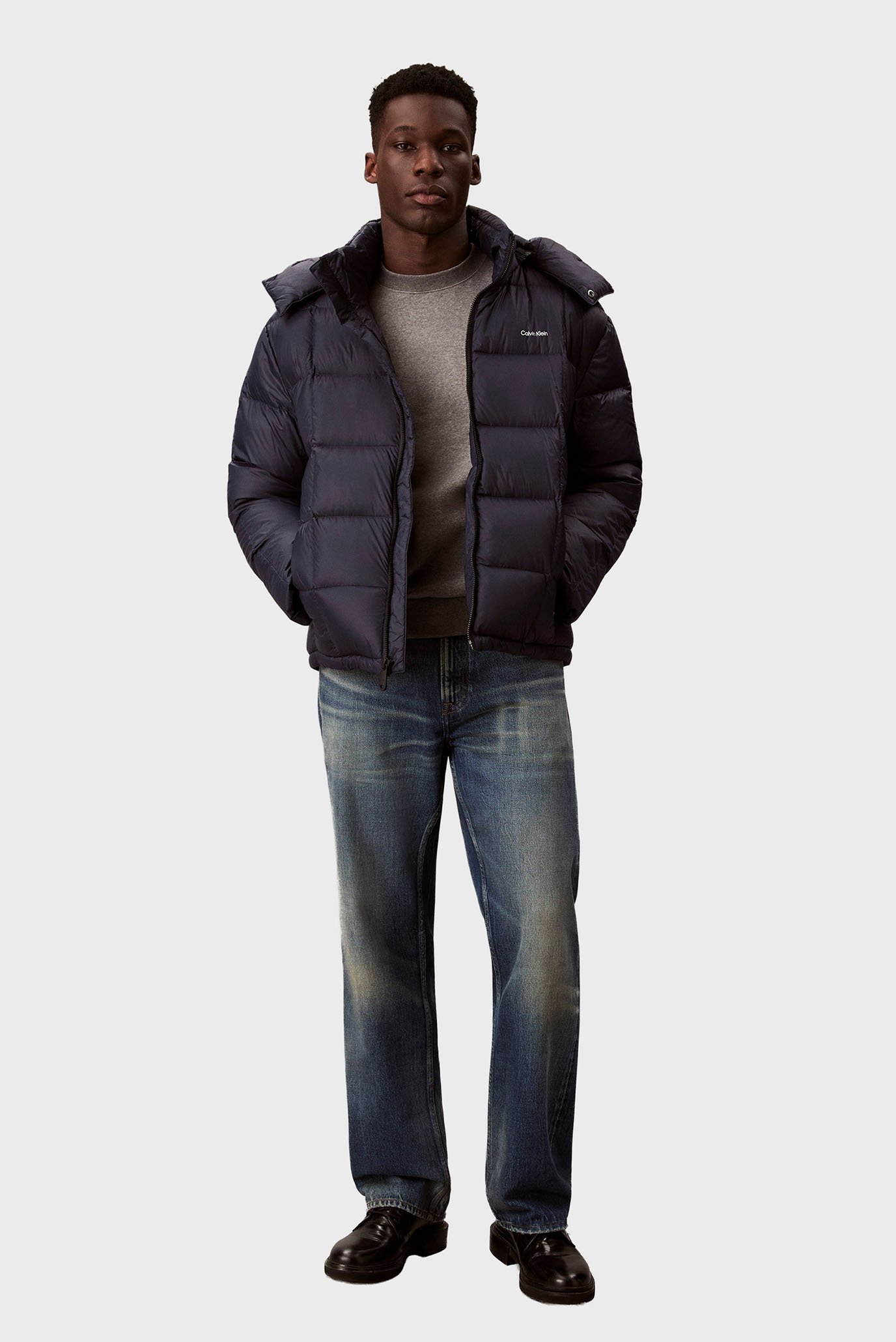 Куртка зимняя LS NYLON QUILTED DETACHABLE HOOD 2