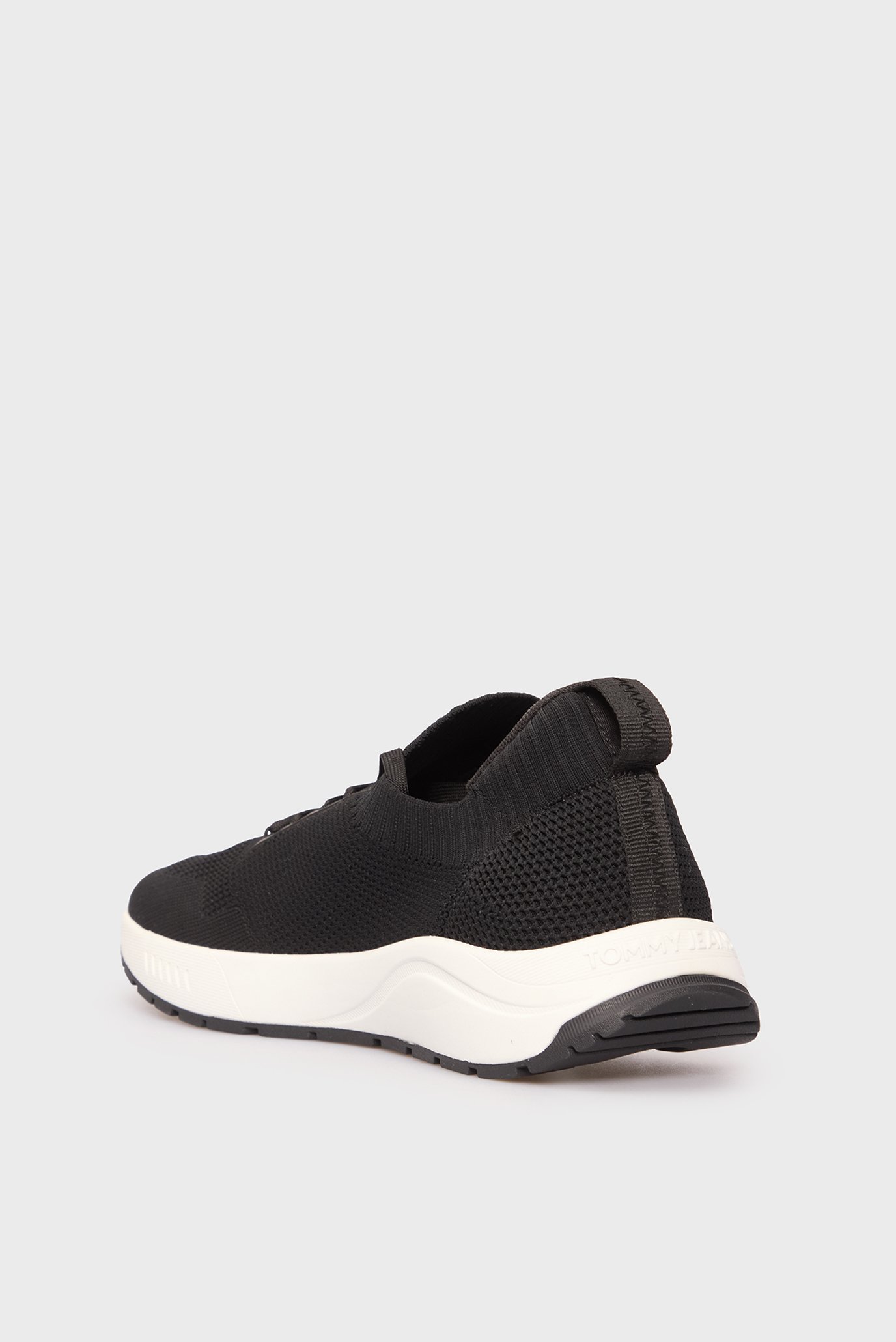 Мужские черные кроссовки TJM RUNNER KNTITTEDTommy Jeans Мужские черные кроссовки TJM RUNNER KNTITTED 5