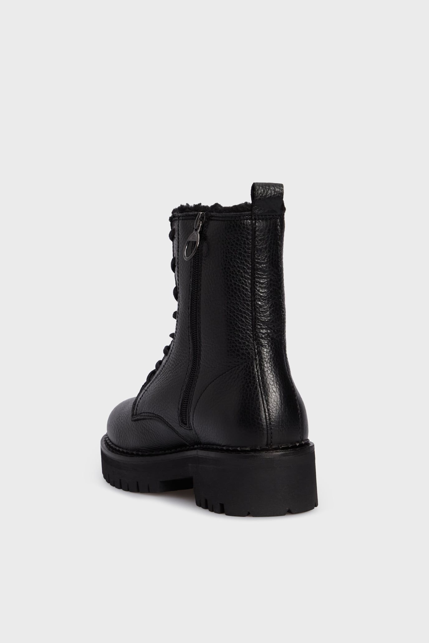 Женские черные кожаные ботинки TJW URBAN BOOT TUMBLED LTR WL 8
