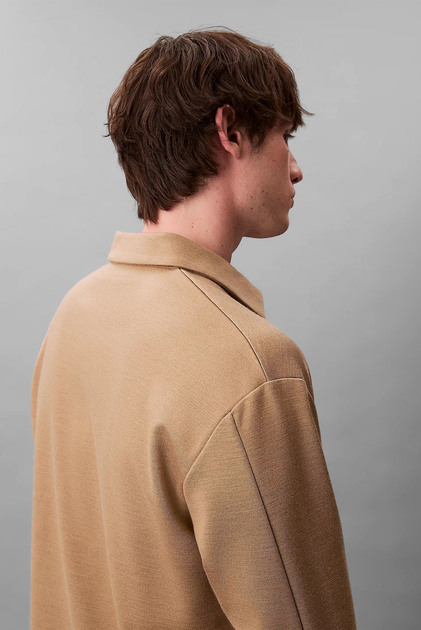 Поло с длинным рукавом LS Stretch Wool Blend Interlock 5