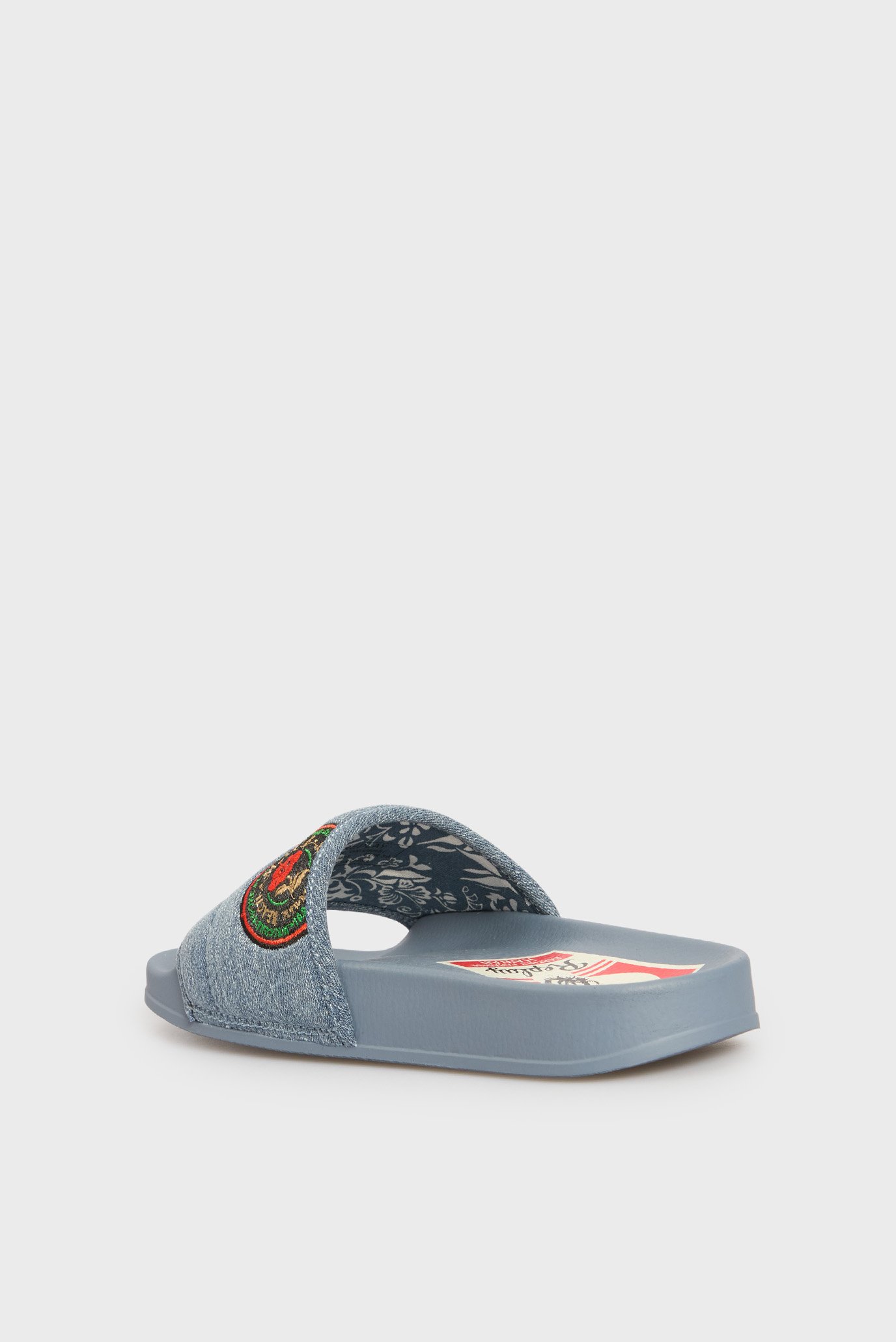 Женские синие джинсовые слайдеры UP W 5