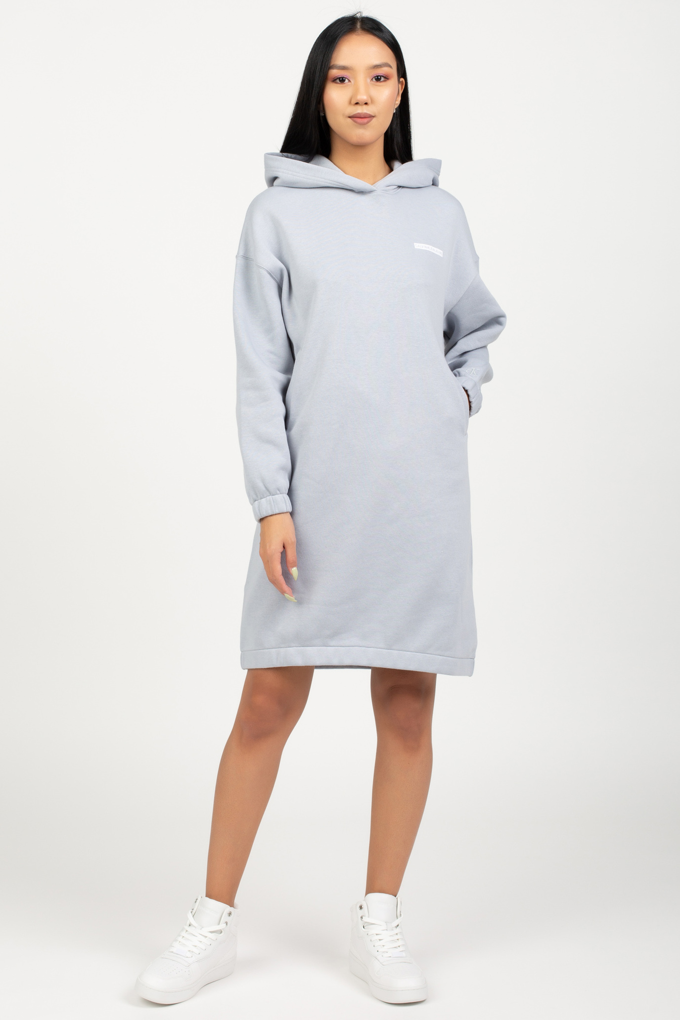 Платье MICRO FLOCK HOODIE DRESS 1