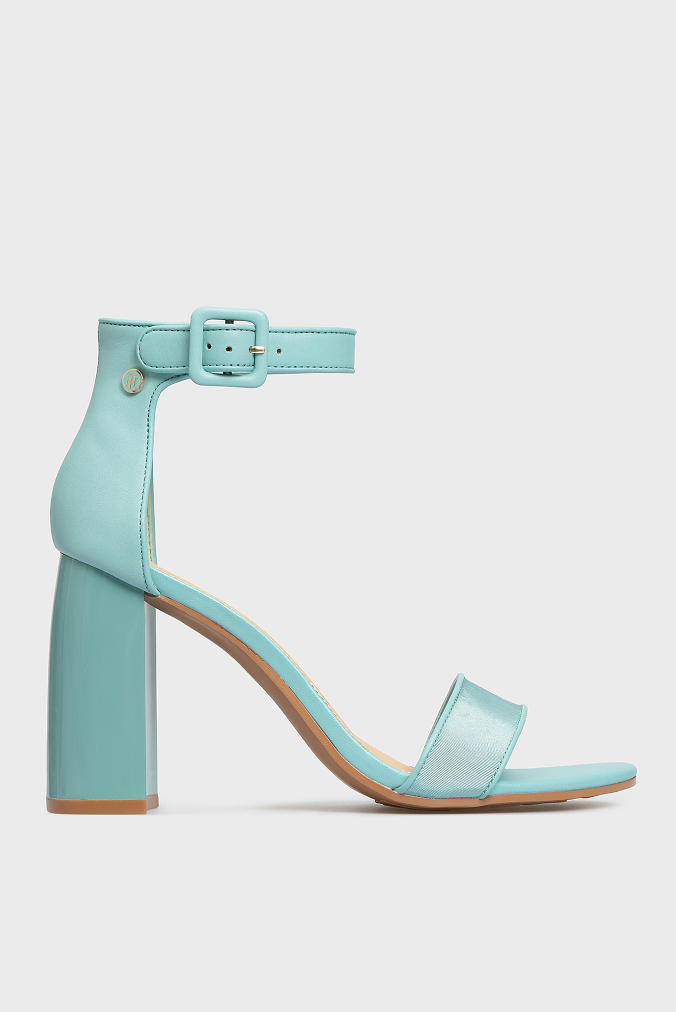 Женские бирюзовые босоножки HEELED 6