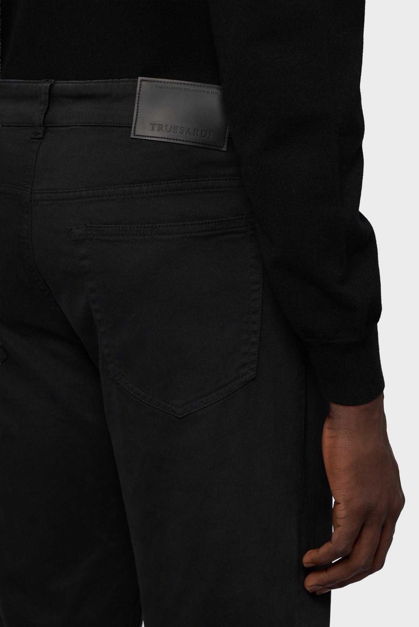 Джинсы MP370T30 5 POCKET 370 CLOSE - STRETCH GABARDINE 4