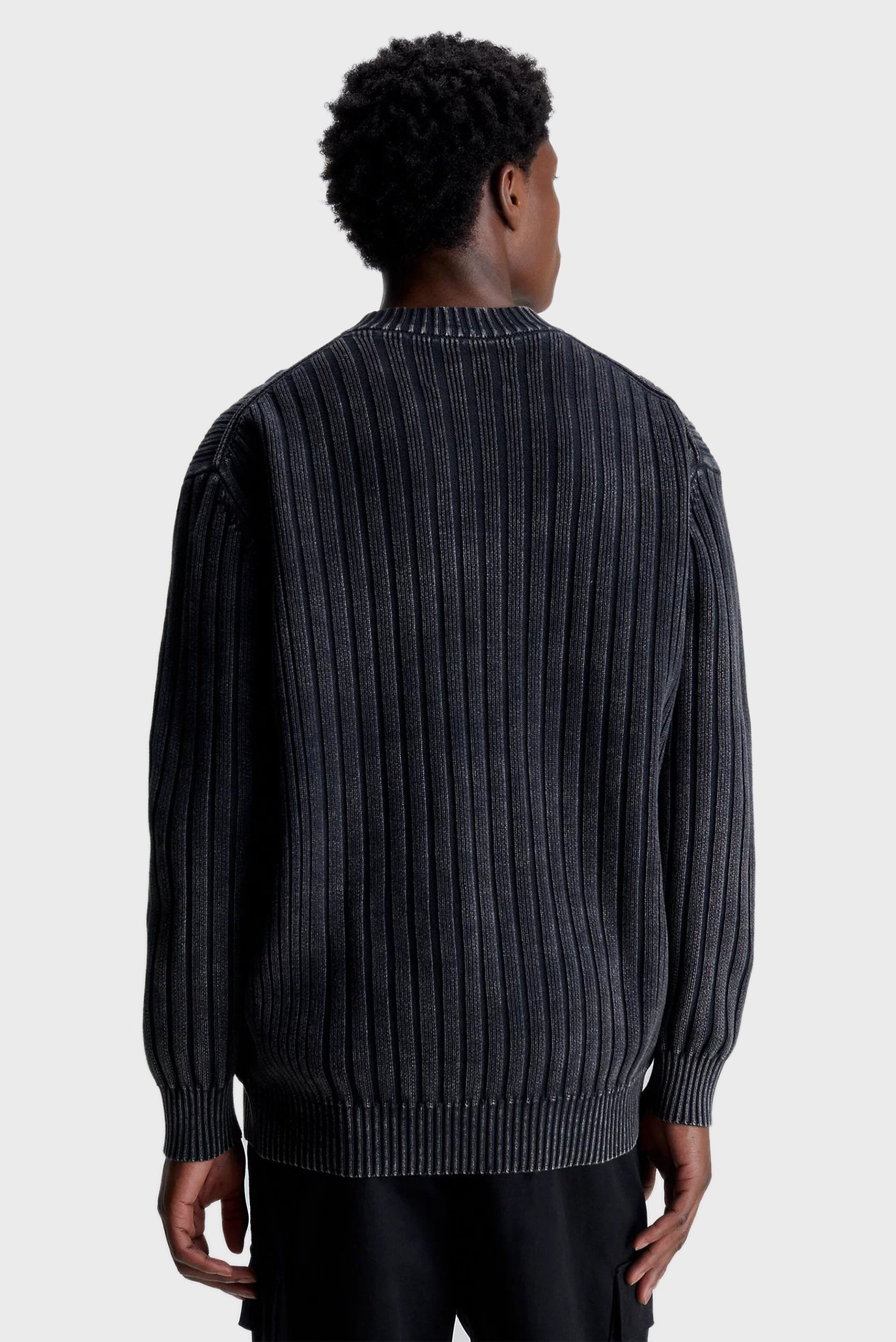 Мужской черный джемпер GMD 3