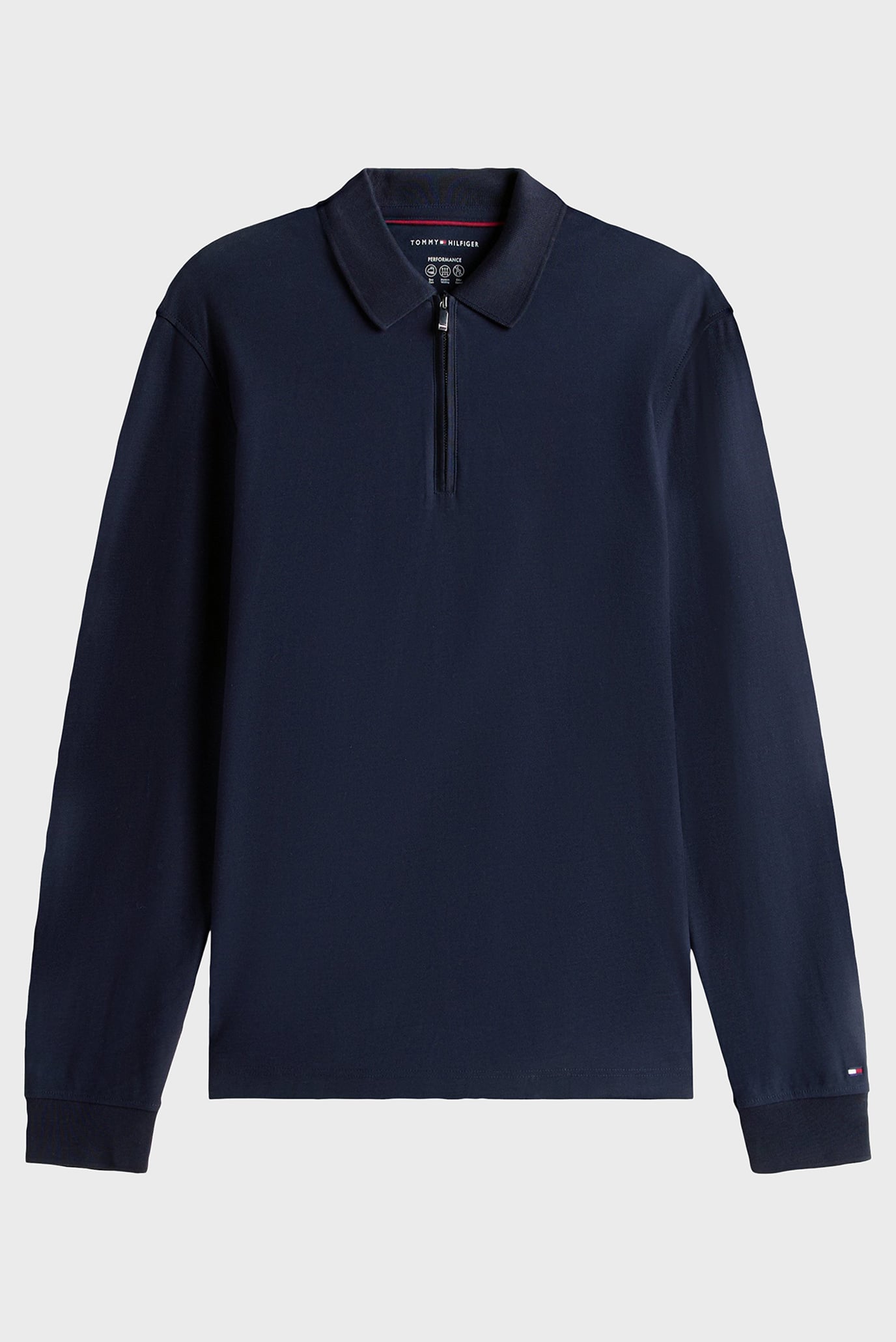 Поло с длинным рукавом DC PERFORMANCE ZIP POLO 5