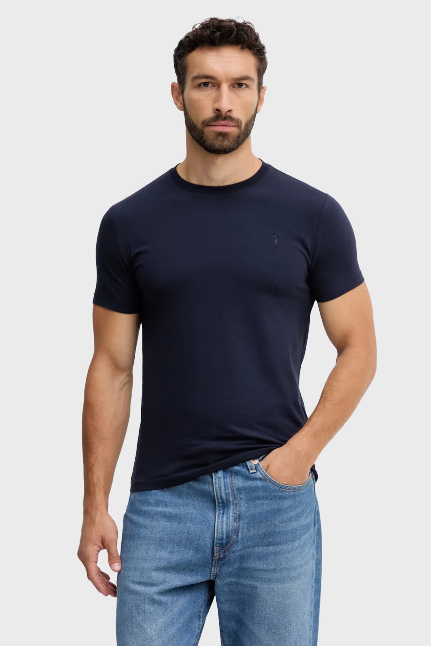 Футболка SLIM FIT T-SHIRT - ESSENTIAL LEVRIERO - STRETCH JERSEY 1