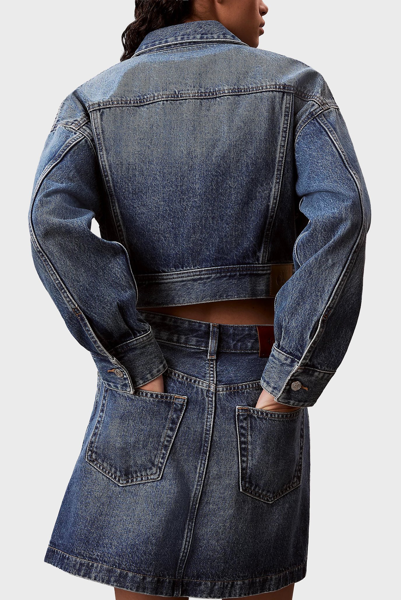 Юбка DENIM MINI WRAP SKIRT COLD SPRIN 6