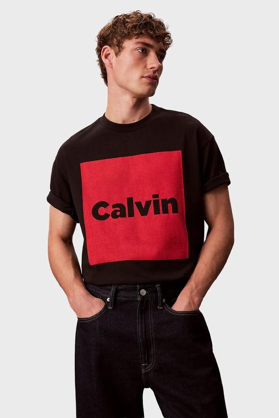 Футболка SS 16S IO CALVIN BOX GRAPHIC TEE Calvin Klein Jeans Футболка SS 16S IO CALVIN BOX GRAPHIC TEE Calvin Klein Jeans