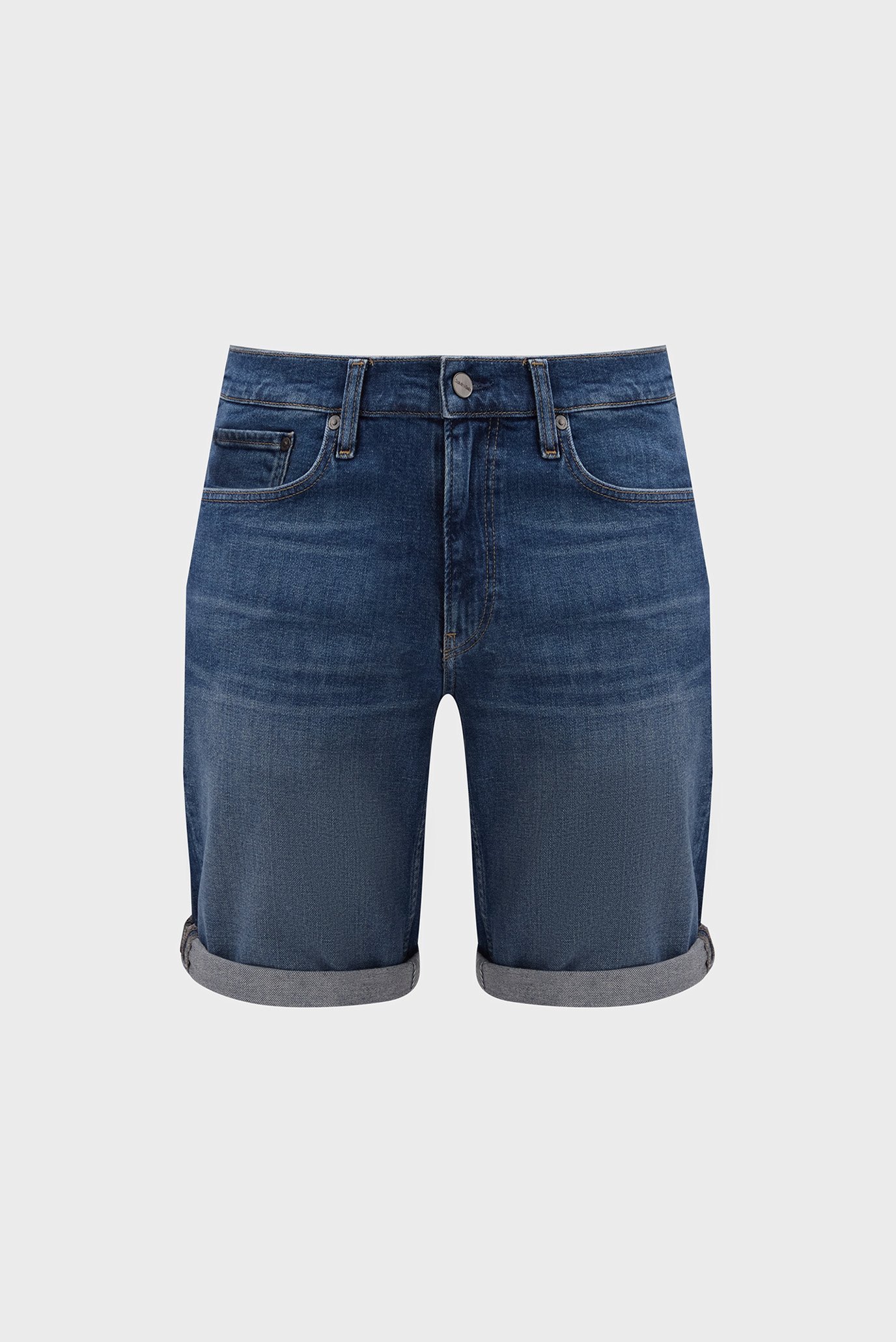 Шорты/SLIM MID BLUE SHORT 1