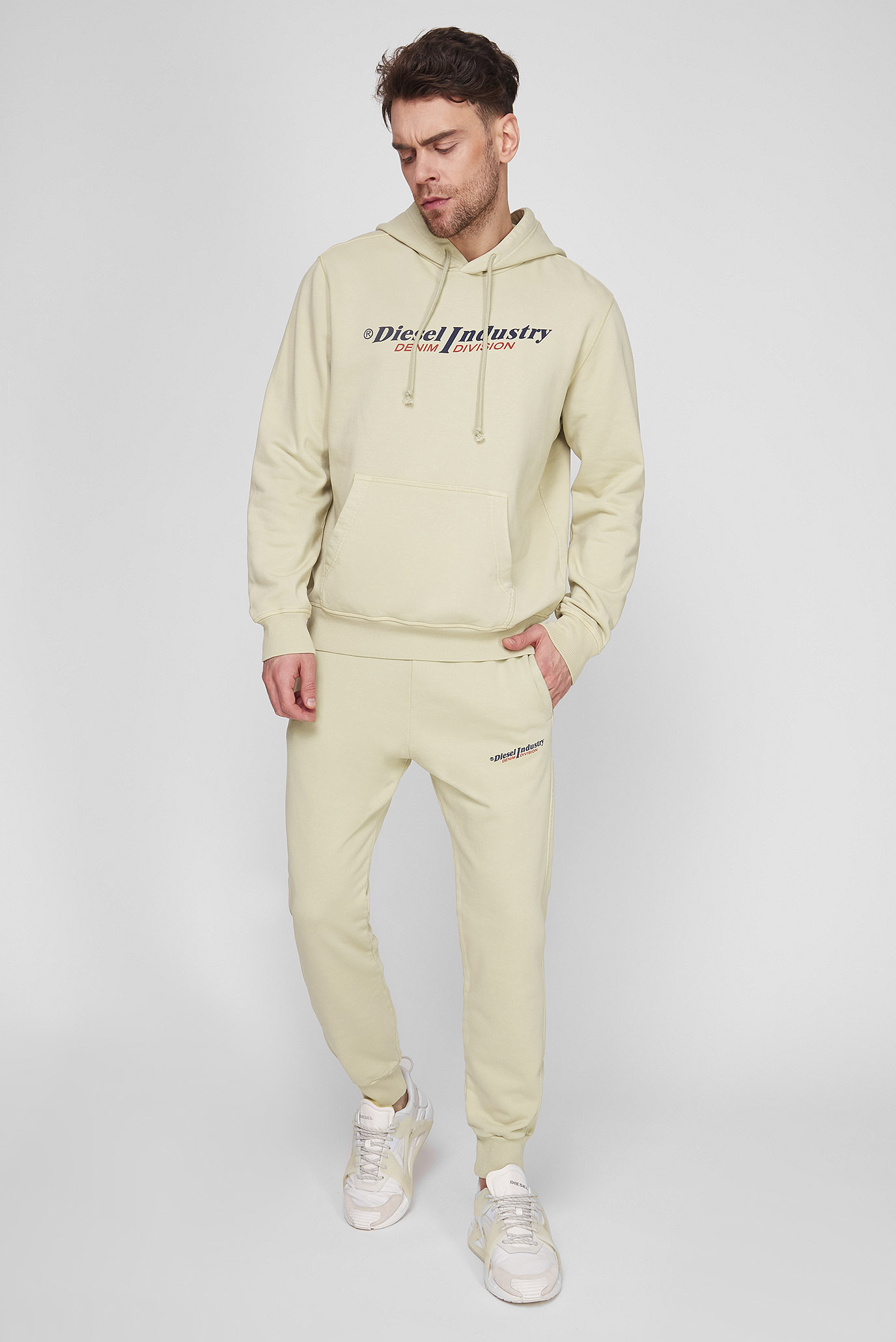 Мужские бежевые спортивные брюки P-TARY-IND 7