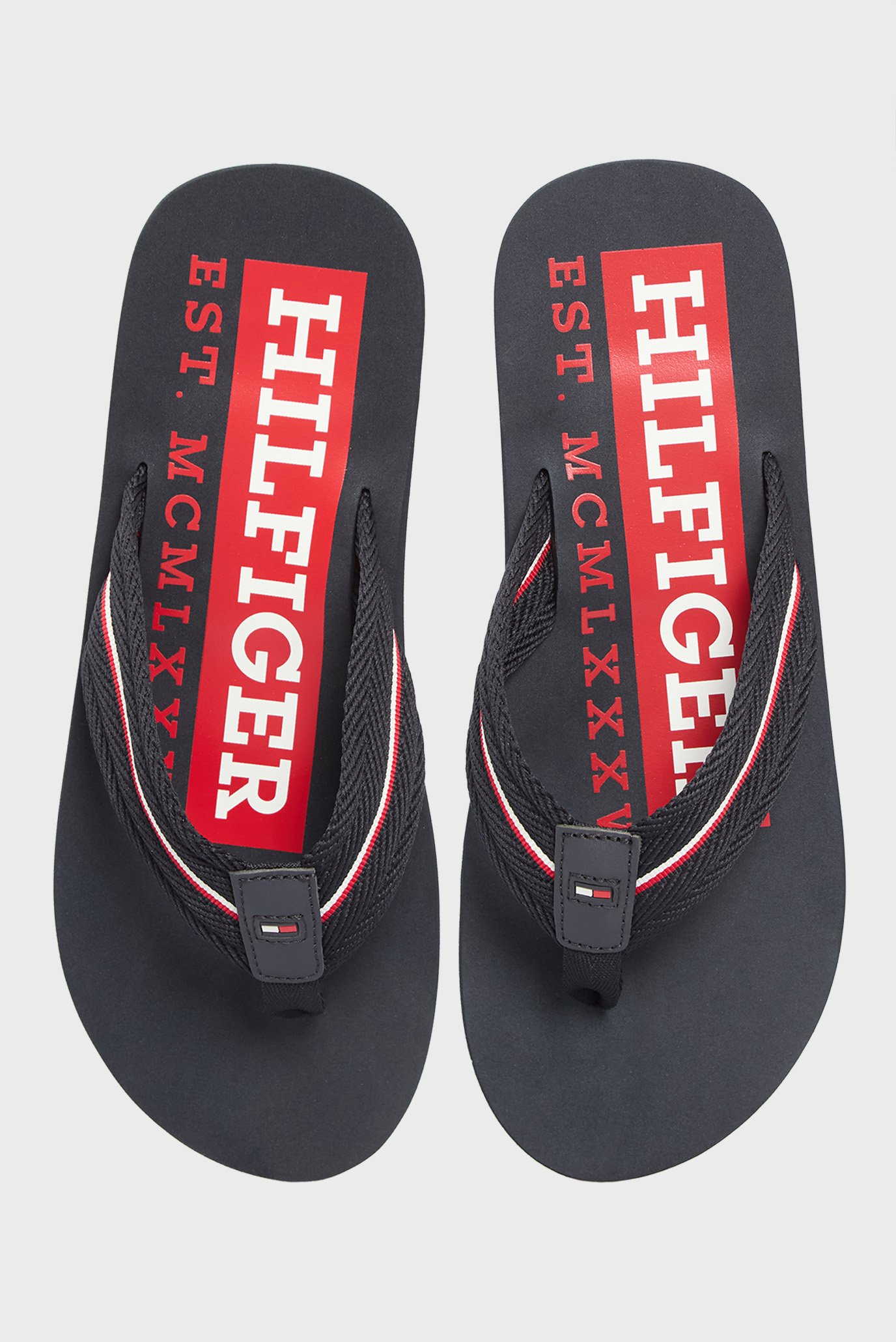 Мужские темно-синие вьетнамки CORPORATE HILFIGER BEACH SANDAL 4