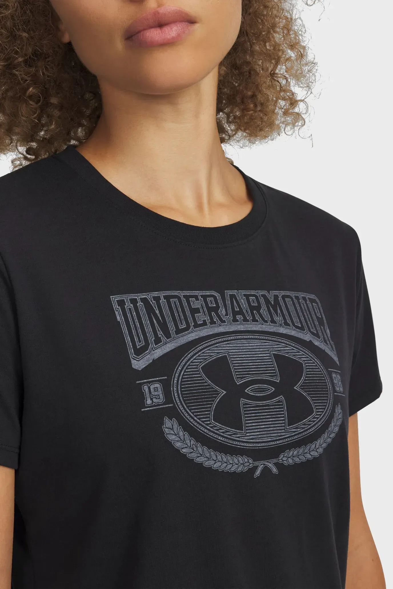 Футболка UA W VARSITY SS-BLK 2