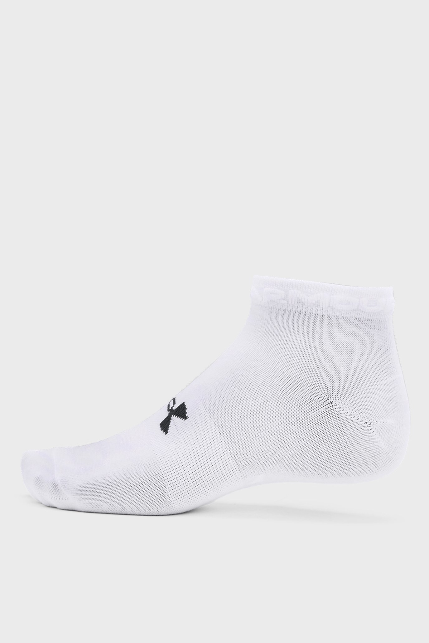 Белые носки UA Eential Low Cut (3 пары) 2