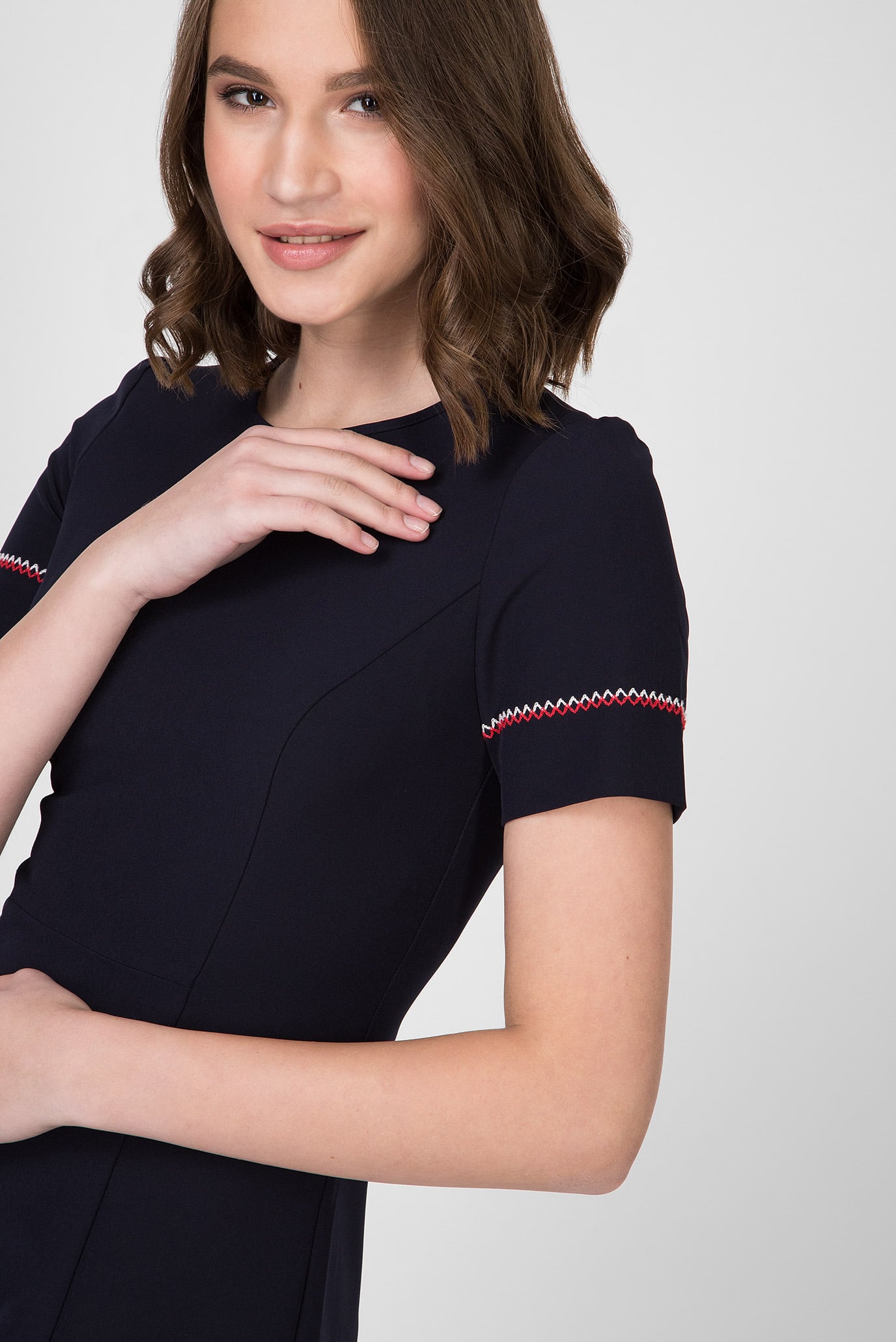 Женское темно-синее платье ANGELA 7