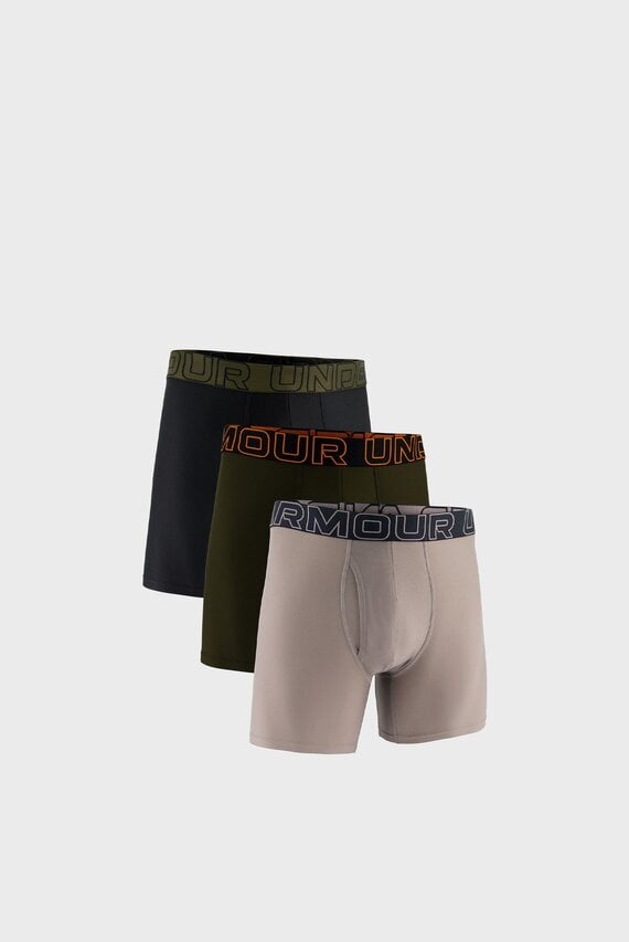 Трусы UA PERFORMANCE TECH - SOLID 6 IN 3PK Under Armour Трусы UA PERFORMANCE TECH - SOLID 6 IN 3PK Under Armour