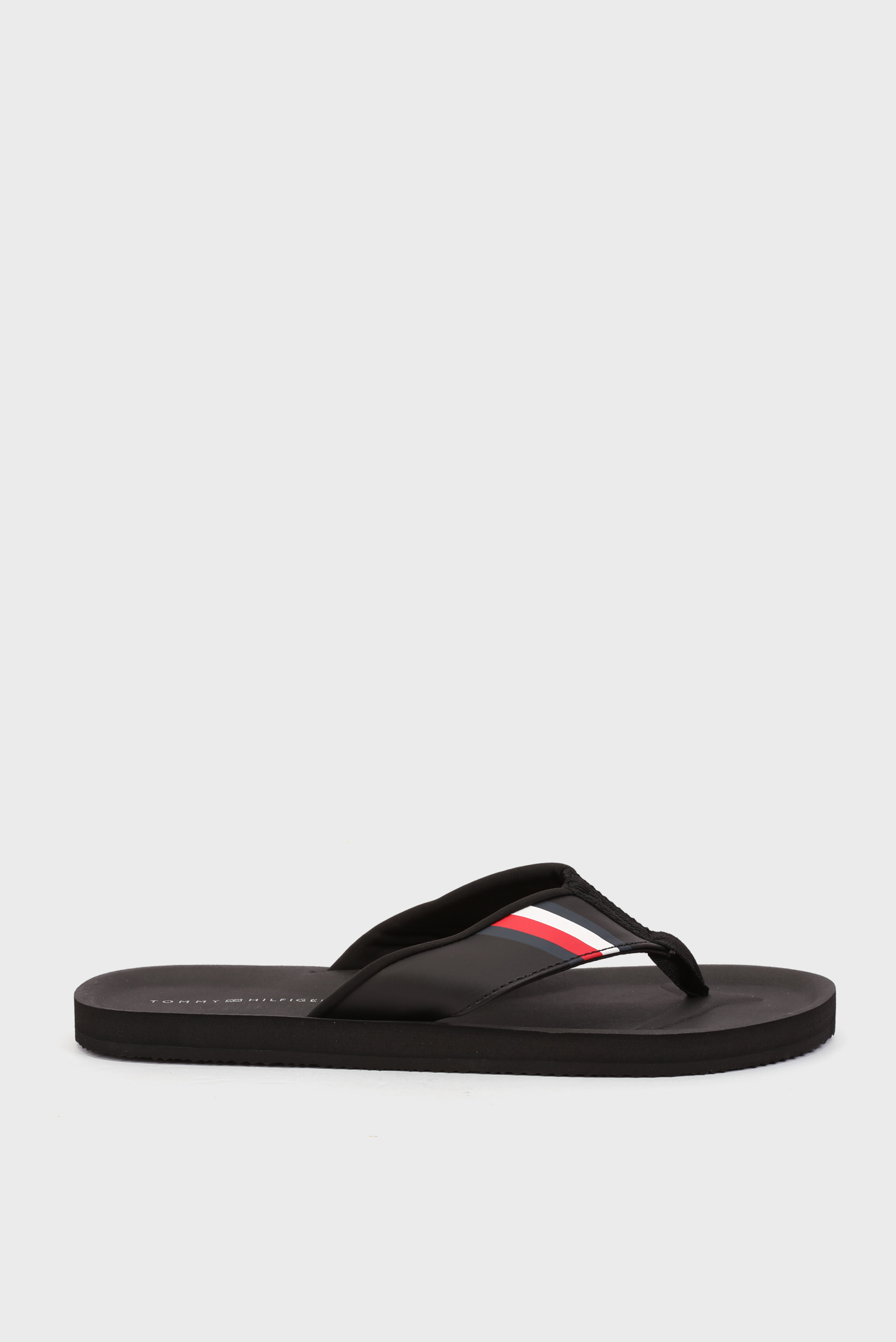 Мужские черные вьетнамки COMFORTABLE PADDED BEACH SANDAL 1