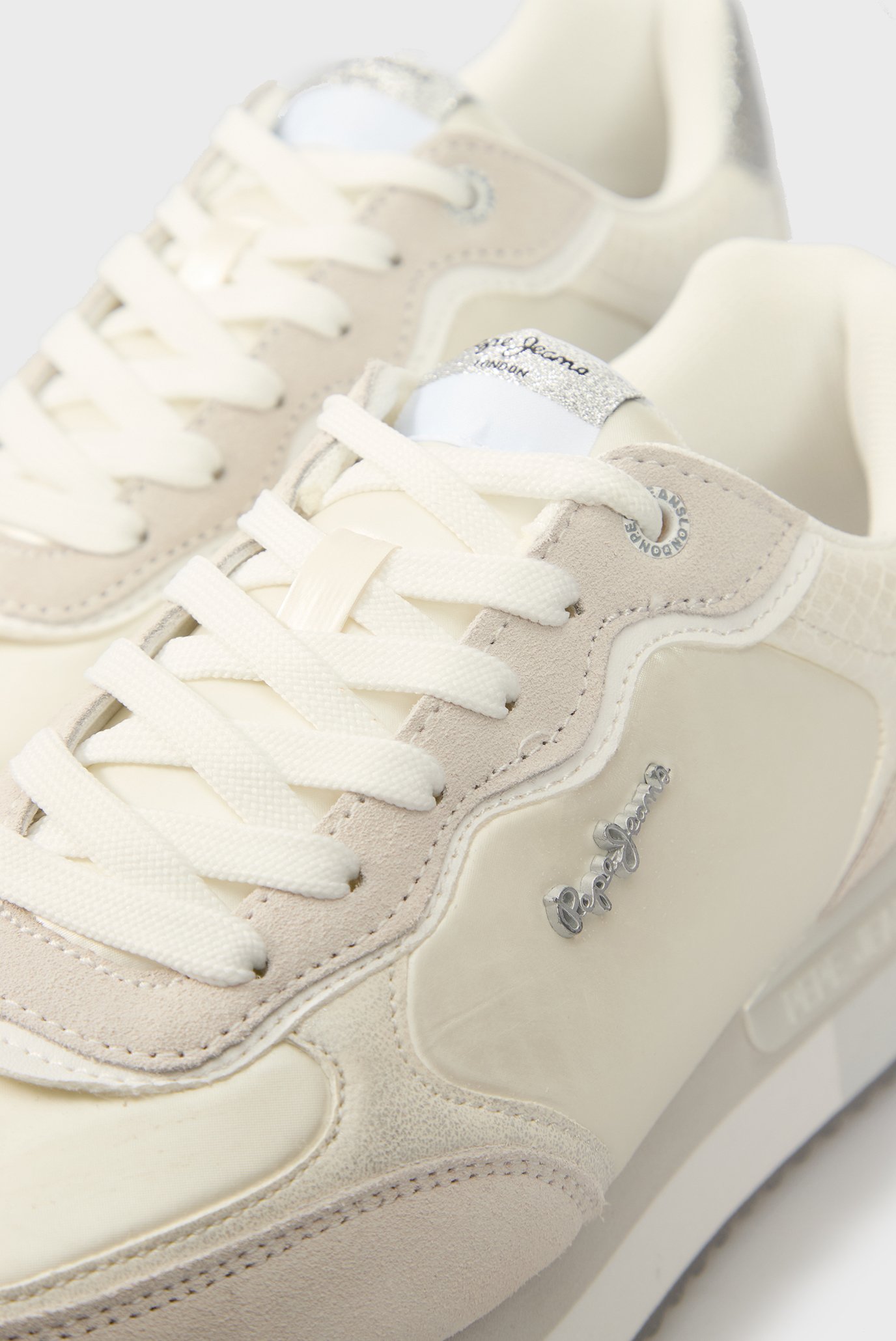 Женские жемчужные кроссовки RUSPER SHINEPepe Jeans Женские жемчужные кроссовки RUSPER SHINE 2