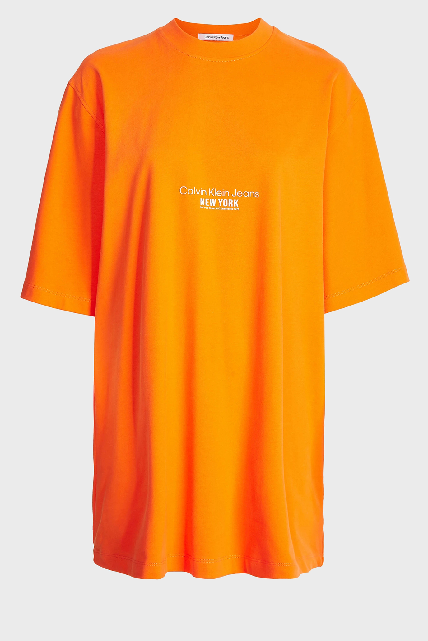 Женское оранжевое платье MOTION FLORAL 6